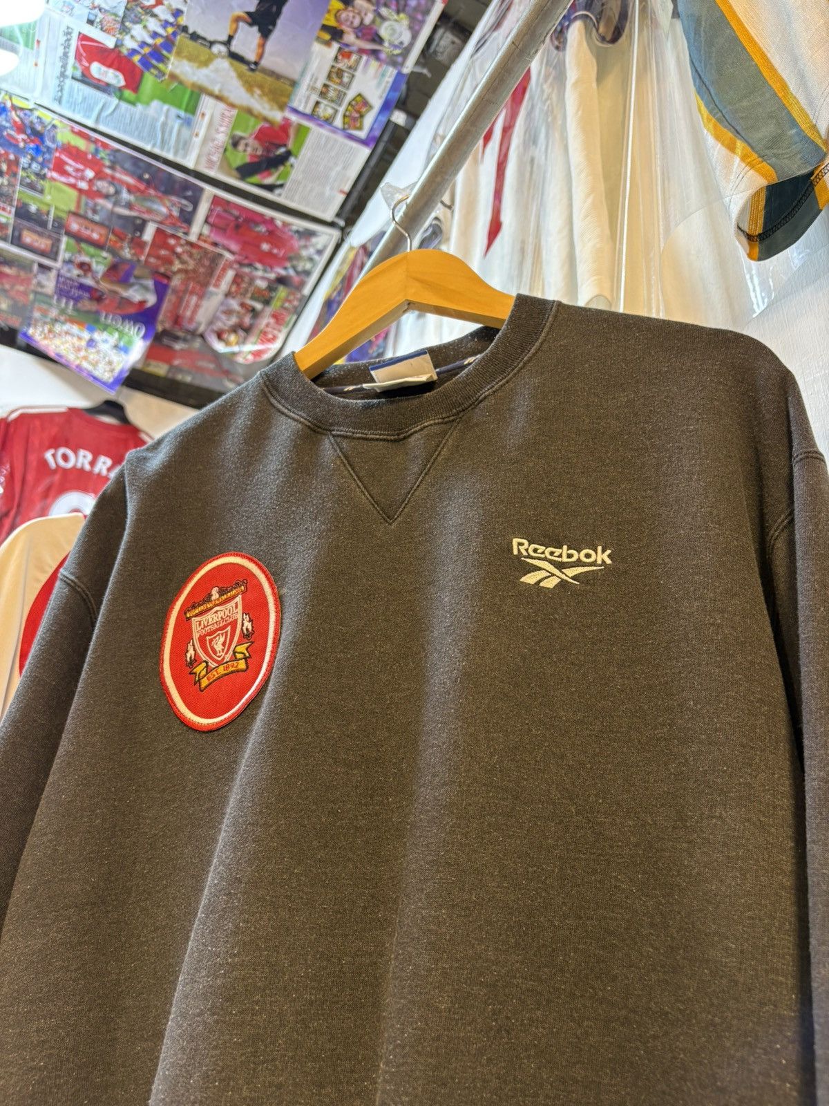 Reebok Vintage 90s Liverpool FC Sweatshirt Size US S / EU 44-46 / 1 - 2 Thumbnail