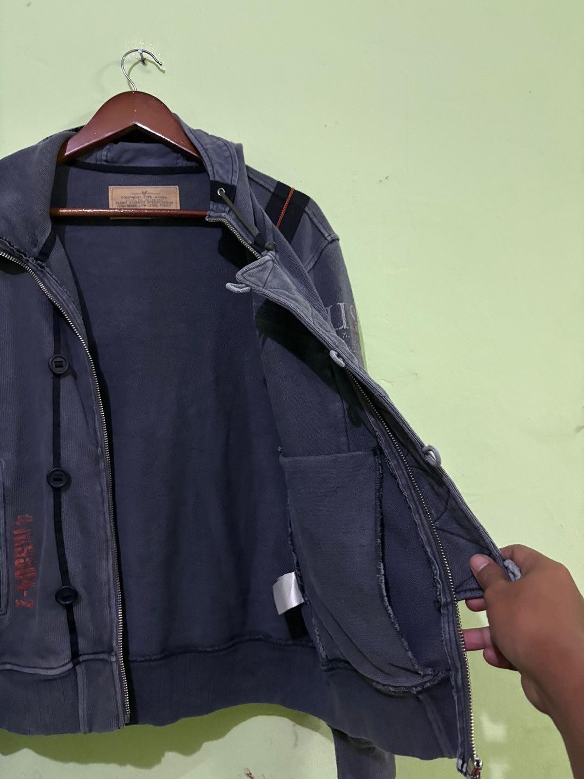 Avirex VTG 90's Avirex High Speed Low Level Flight Jacket Spec 204A Size US M / EU 48-50 / 2 - 5 Thumbnail