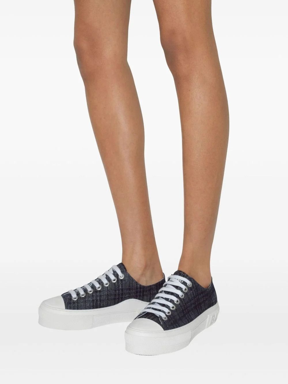 Burberry os11x1225 Lace-Up Sneakers in Multicolor Size US 8 / IT 38 - 6 Thumbnail
