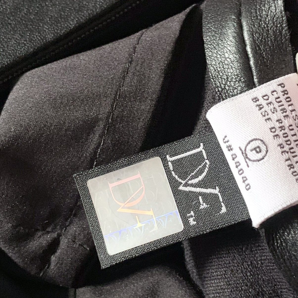 Diane von Furstenberg DVFnAll leather body dress $1100 retail Size M / US 6-8 / IT 42-44 - 14 Thumbnail
