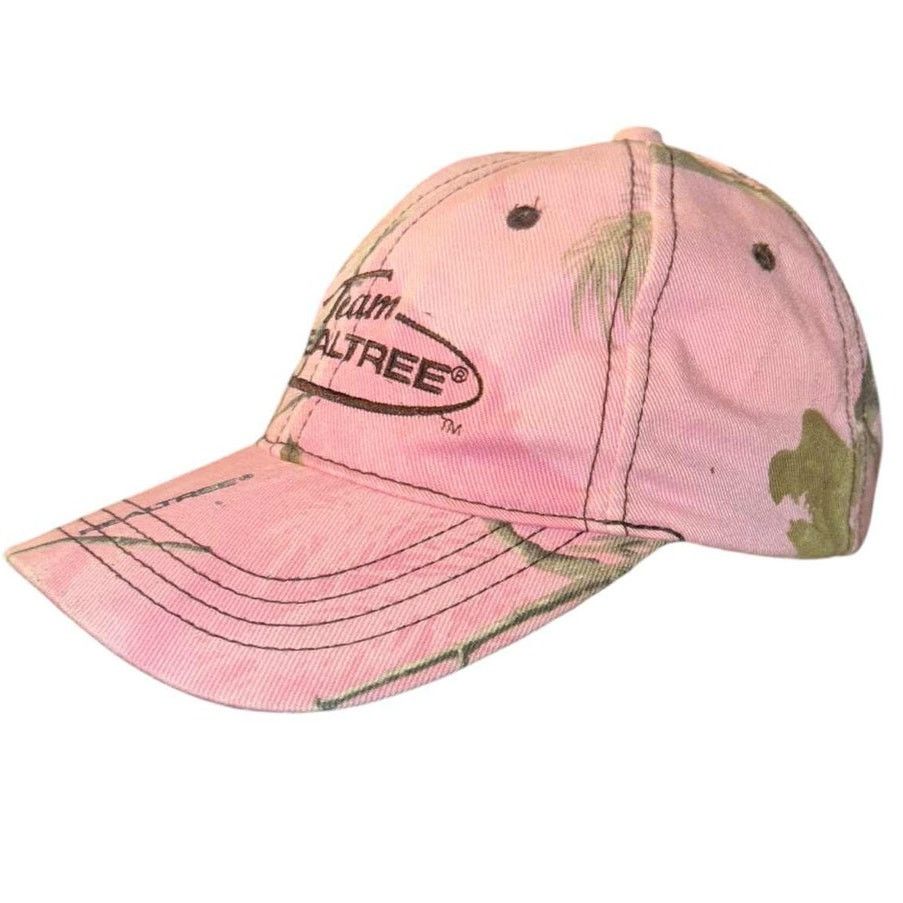 Realtree Realtree Pink Camouflage Camo Trucker Hat Baseball Cap Size ONE SIZE - 6 Thumbnail