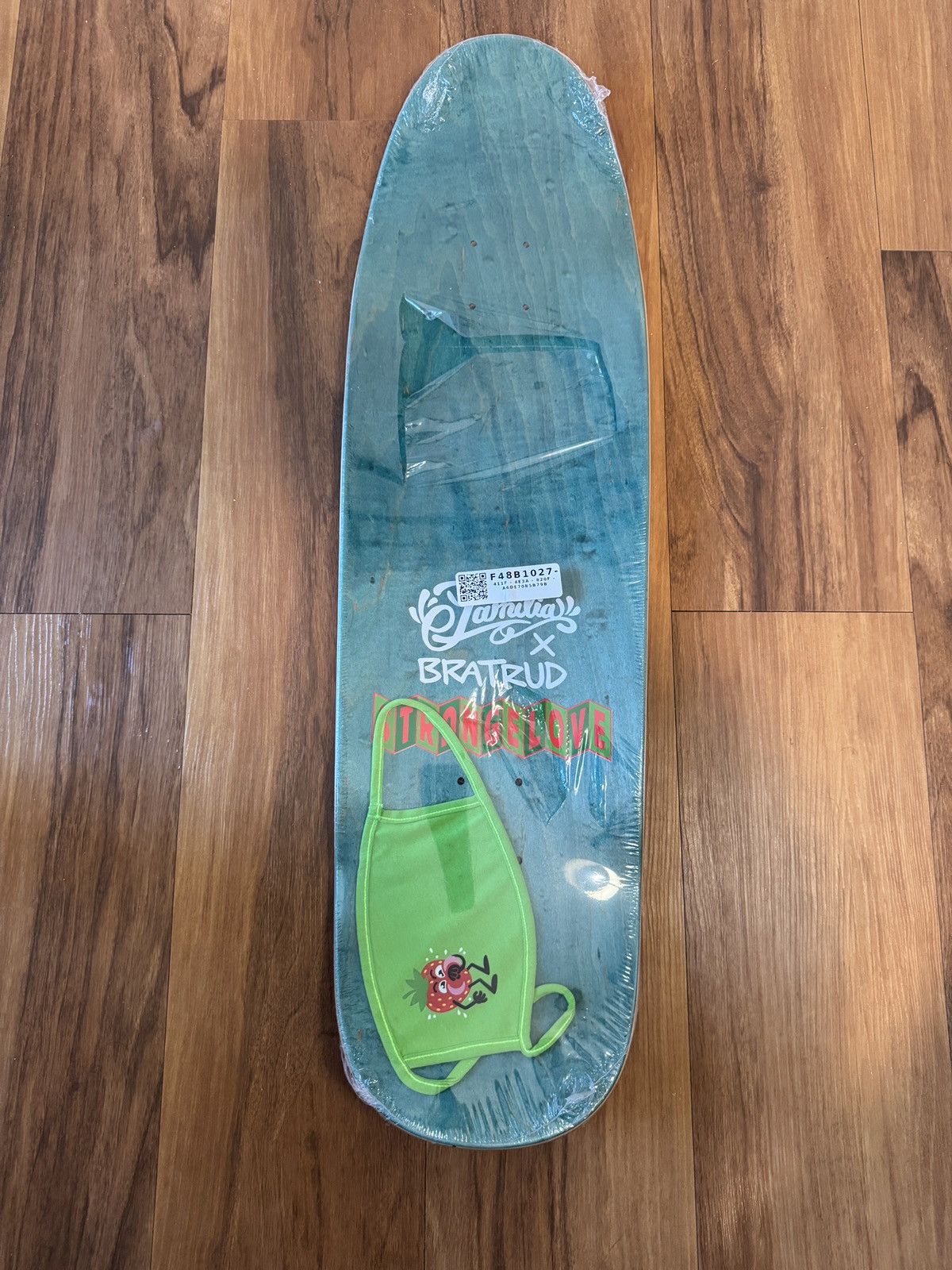 StrangeLove Skateboards Strangelove x Todd Bratrud Strawberry Cough Deck Size ONE SIZE - 2 Thumbnail