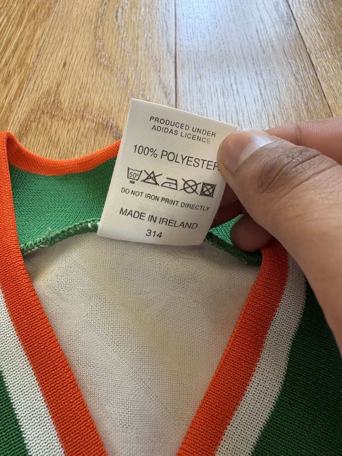 Adidas Adidas FAI Ireland National Team VTG 90s 1994-95 Away Kit XL Size US XL / EU 56 / 4 - 5 Thumbnail
