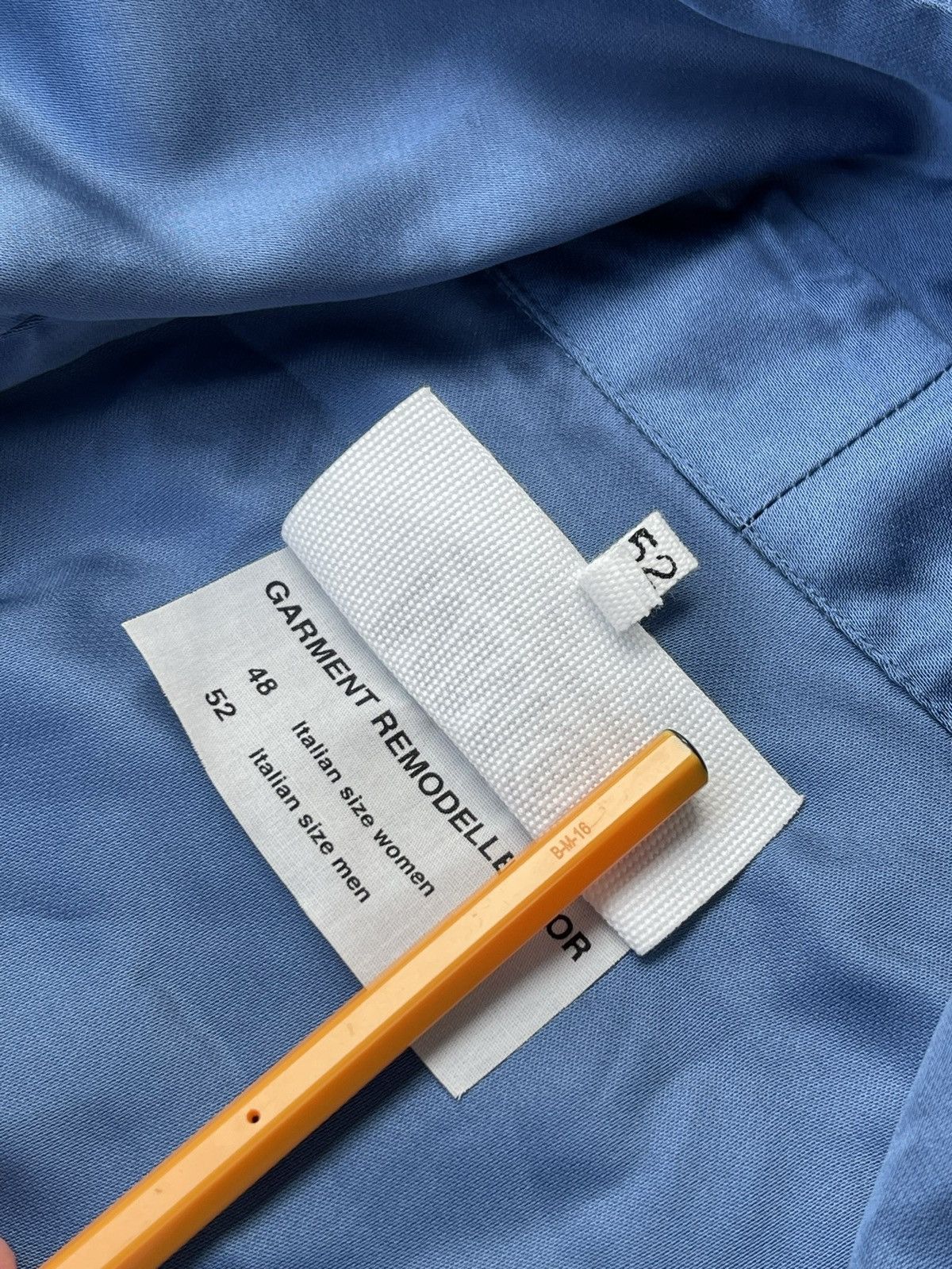 Maison Margiela !DS! SS22 Maison Margiela Bow Blue Viscose Shirt Size US L / EU 52-54 / 3 - 18 Thumbnail