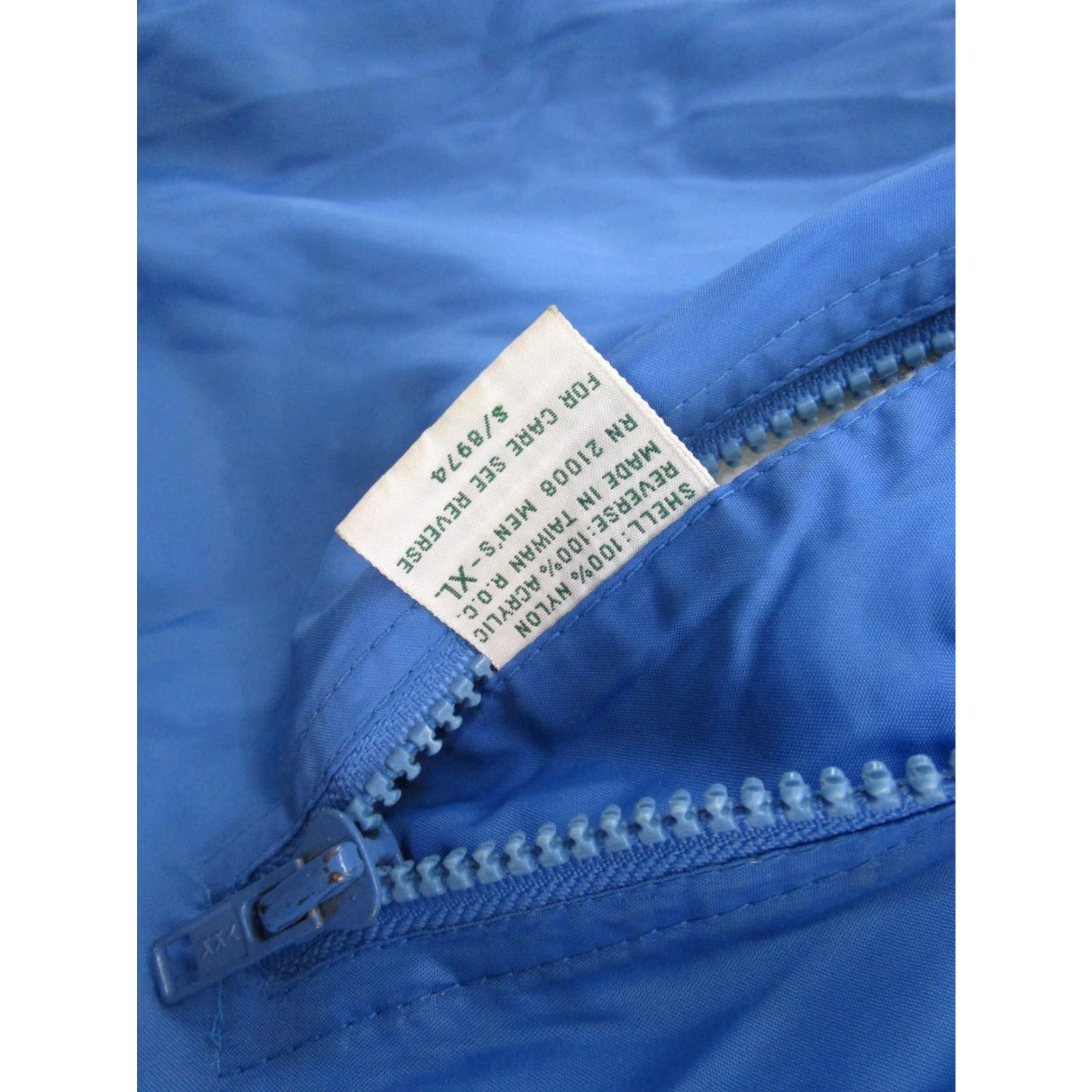Lacoste VTG 90s Lacoste Reversible Blue Long Sleeve Full Zip Jacket Men's XL Bomber Read Size US XL / EU 56 / 4 - 4 Thumbnail