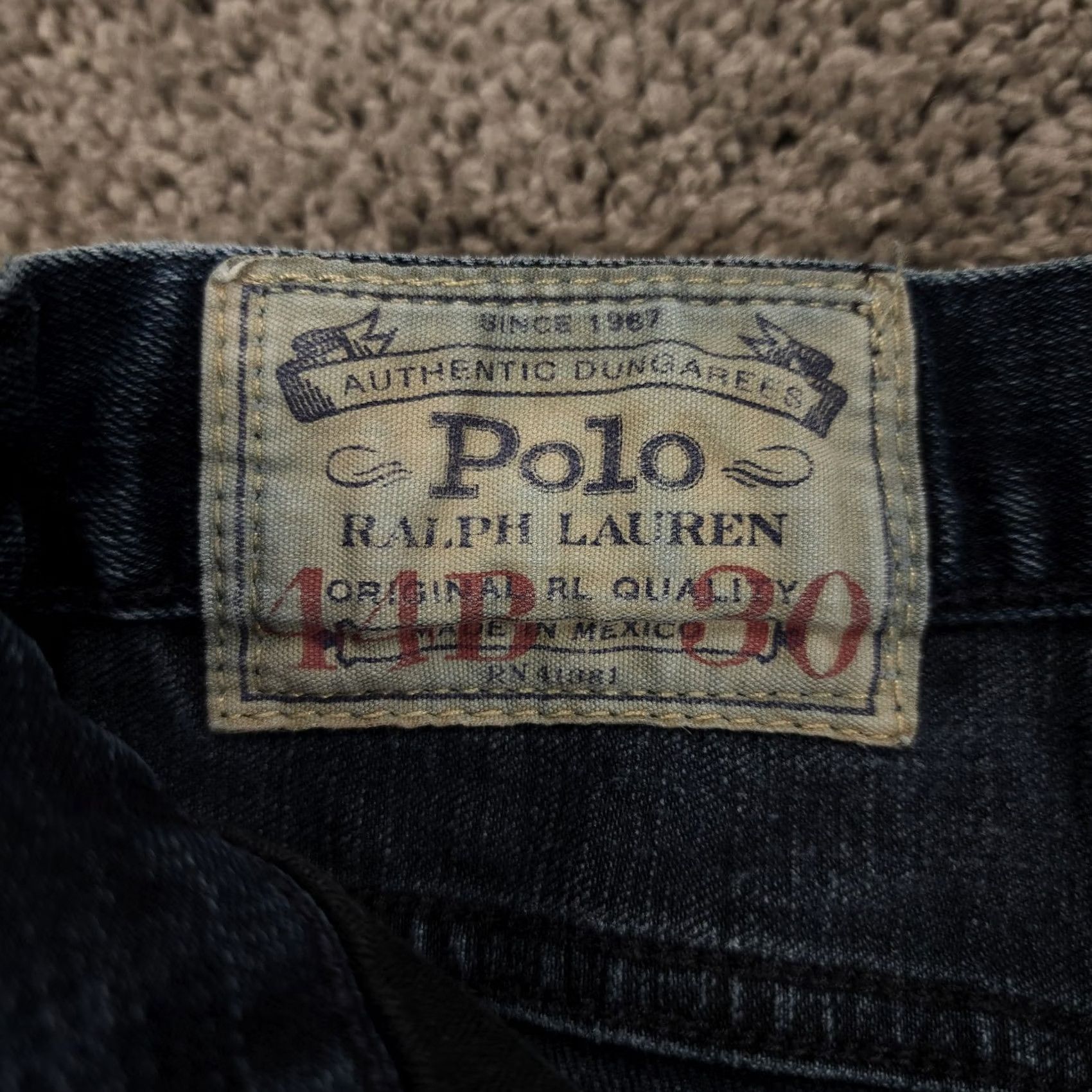 Polo Ralph Lauren Polo Ralph Lauren Jeans Men 44x27 Hampton Straight Blue Athletic Size US XXL / EU 58 / 5 - 7 Thumbnail