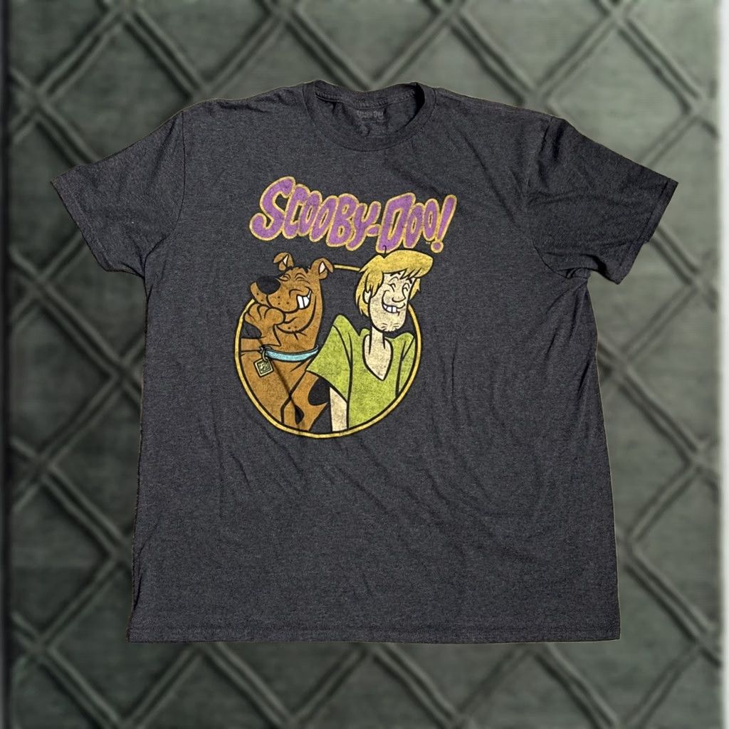 Vintage Scooby Doo Shaggy Hanna Barbara T shirt size XL gray 2295 Size US XL / EU 56 / 4 - 1 Thumbnail