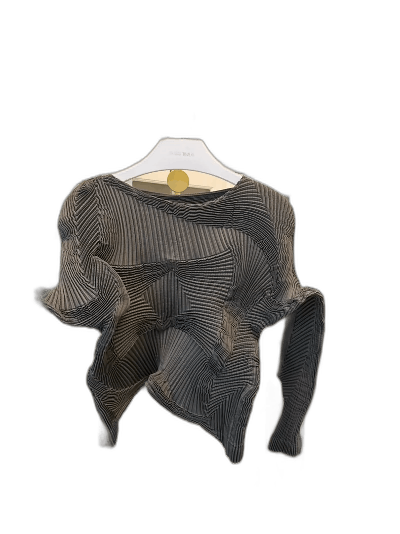 Issey Miyake Issey Miyake Pleated Top Brand New Condition Size ONE SIZE - 1 Thumbnail