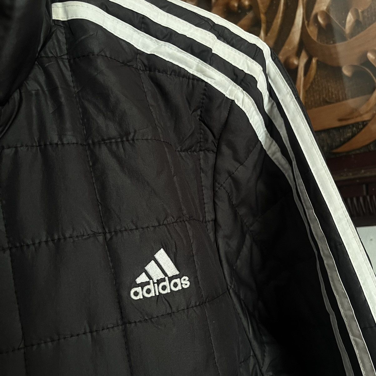 Adidas Vintage Adidas 3 Stripes Puffer Jacket Size US L / EU 52-54 / 3 - 5 Thumbnail