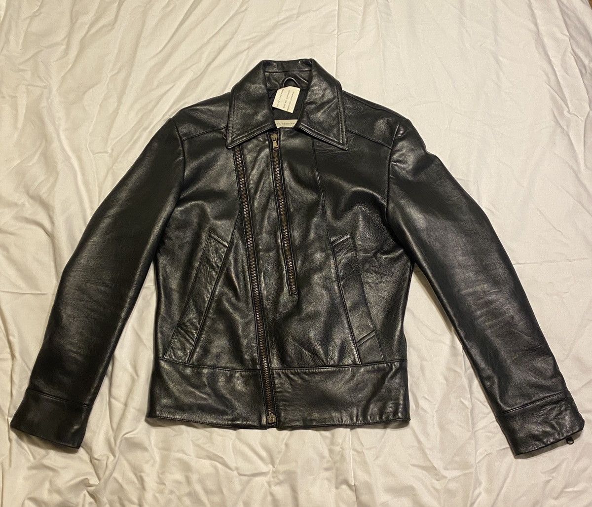 A.F. Vandevorst RUFFO RESEARCH Fall 2000 Leather Jacket | Grailed