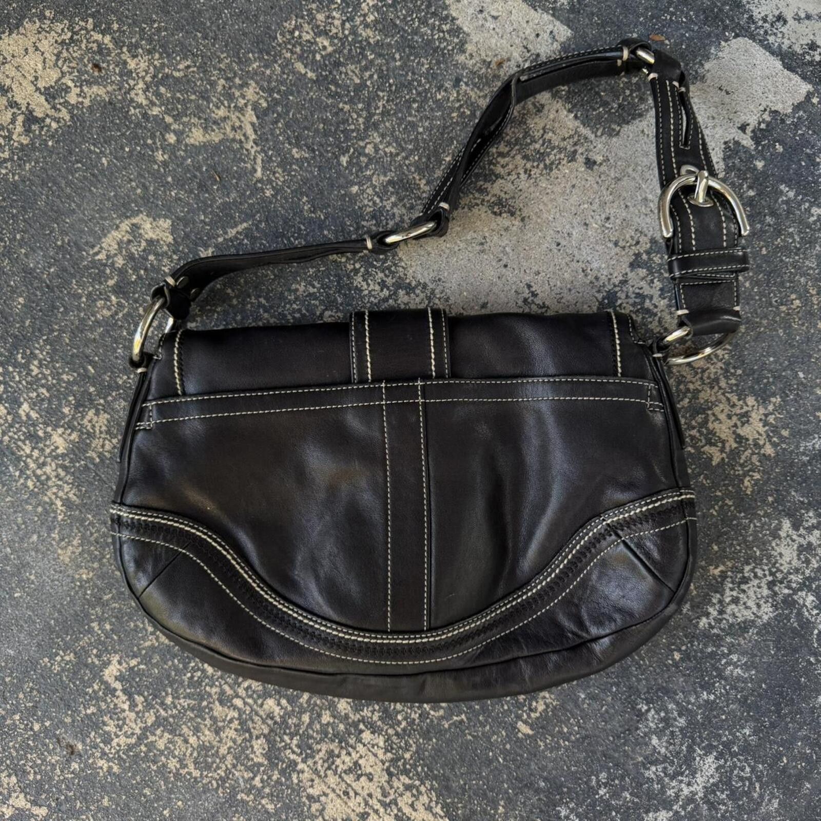 Coach Vintage Black Coach Soho Bag Size ONE SIZE - 4 Thumbnail