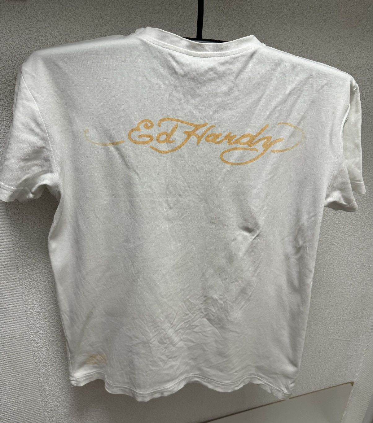 Ed Hardy Ed hardy by christian audigier white t-shirt XXL 2xl Size US XXL / EU 58 / 5 - 7 Thumbnail