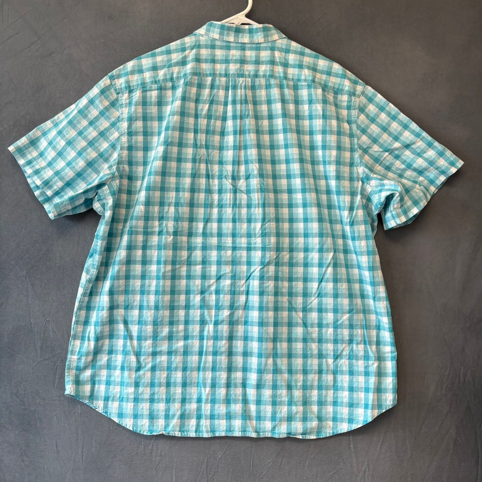 Old Navy Old Navy Gingham Plaid Shirt Button Down XXL Slim Fit Size US XXL / EU 58 / 5 - 2 Thumbnail