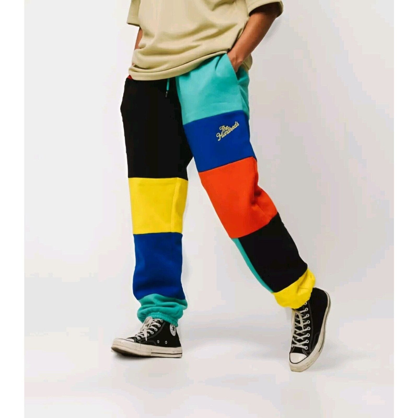 The Hundreds The Hundreds Bridgeport Patchwork Streetwear Training Suite Size US M / EU 48-50 / 2 - 5 Thumbnail