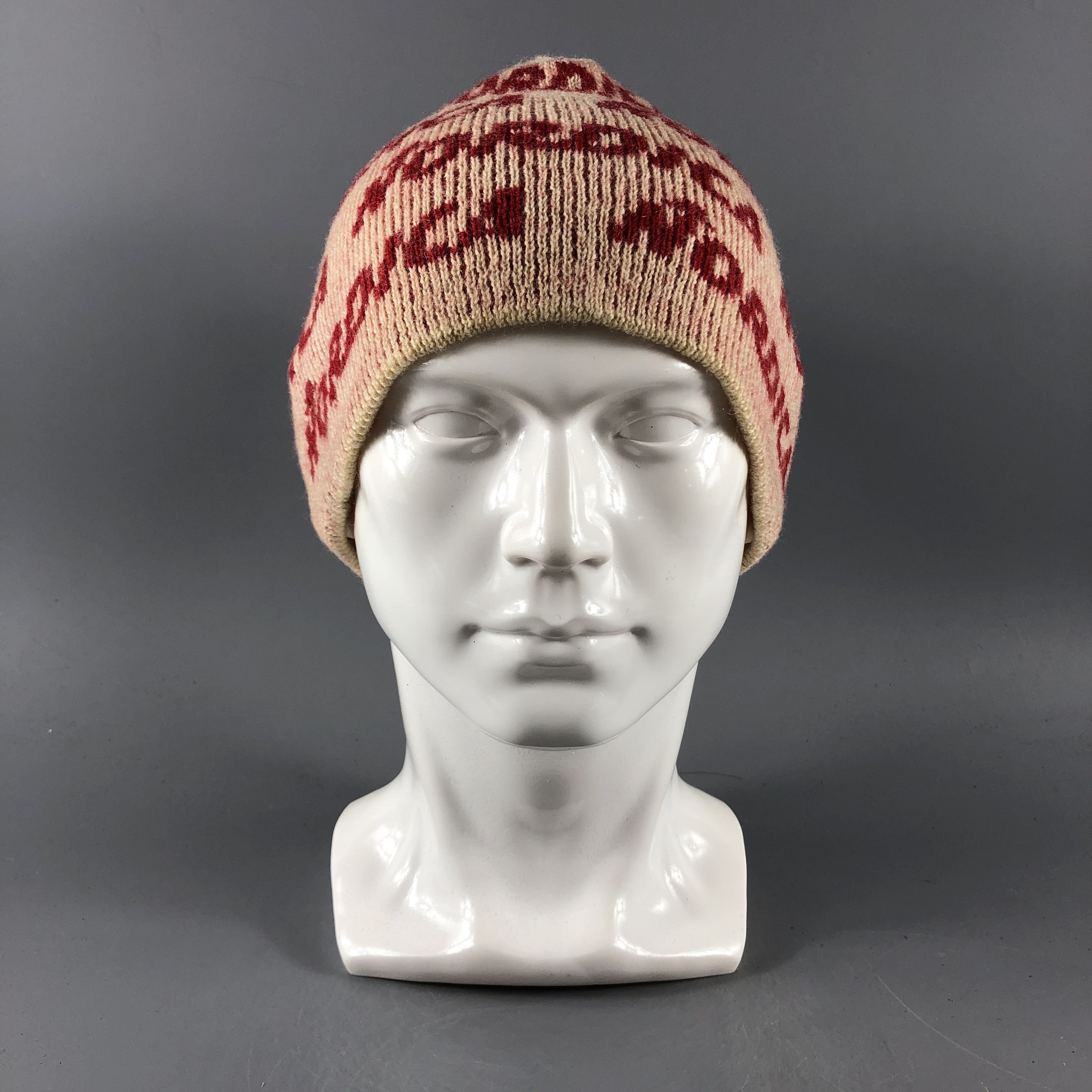 image of Vintage Nordica Hats Ski Beanie Knit Snow Hat Snow Cap B936, Men's
