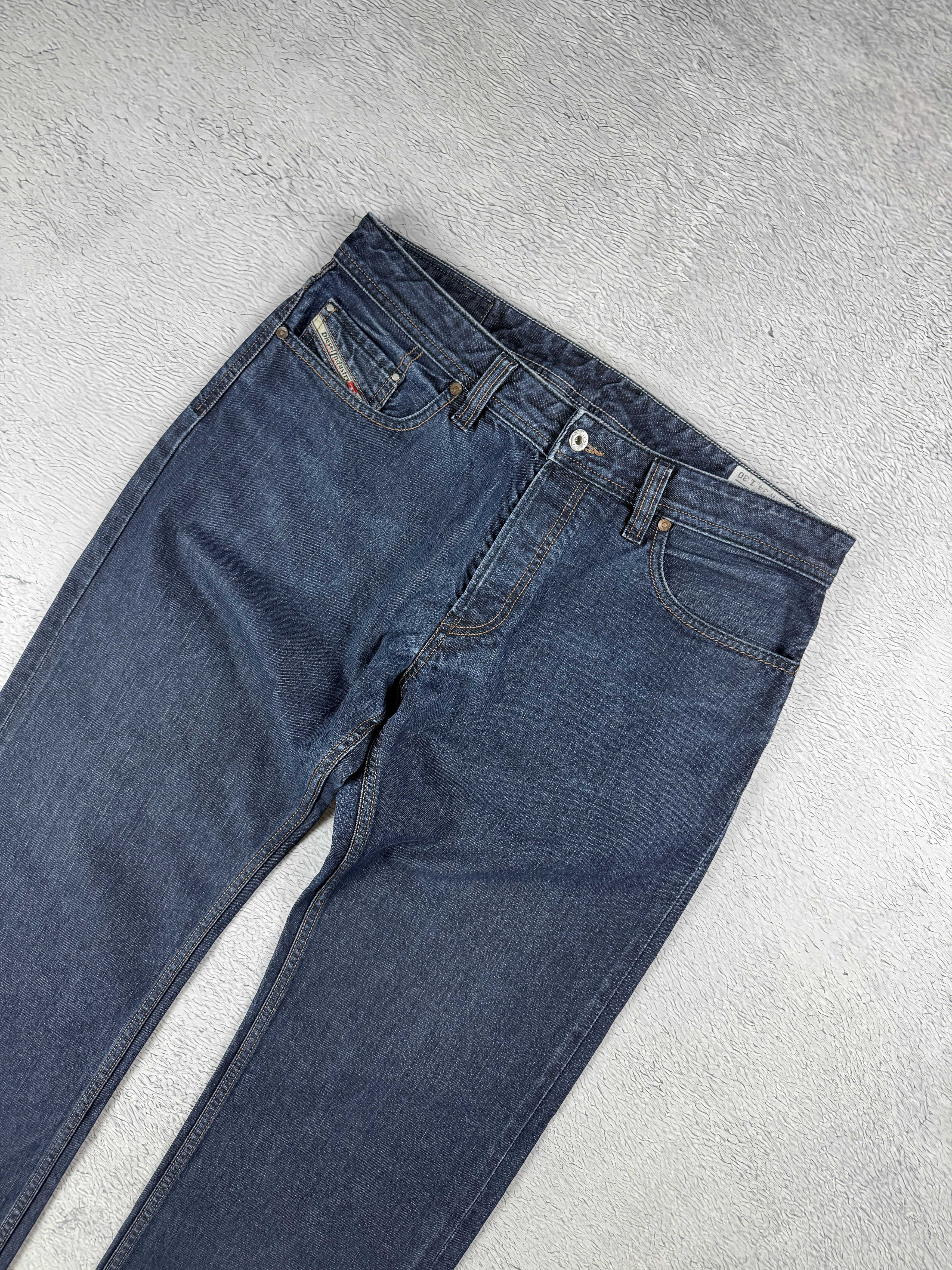 Diesel Diesel Jeans Lakree Relaxed 0088Z Comfort Straight Fit Blue Size US 34 / EU 50 - 5 Thumbnail