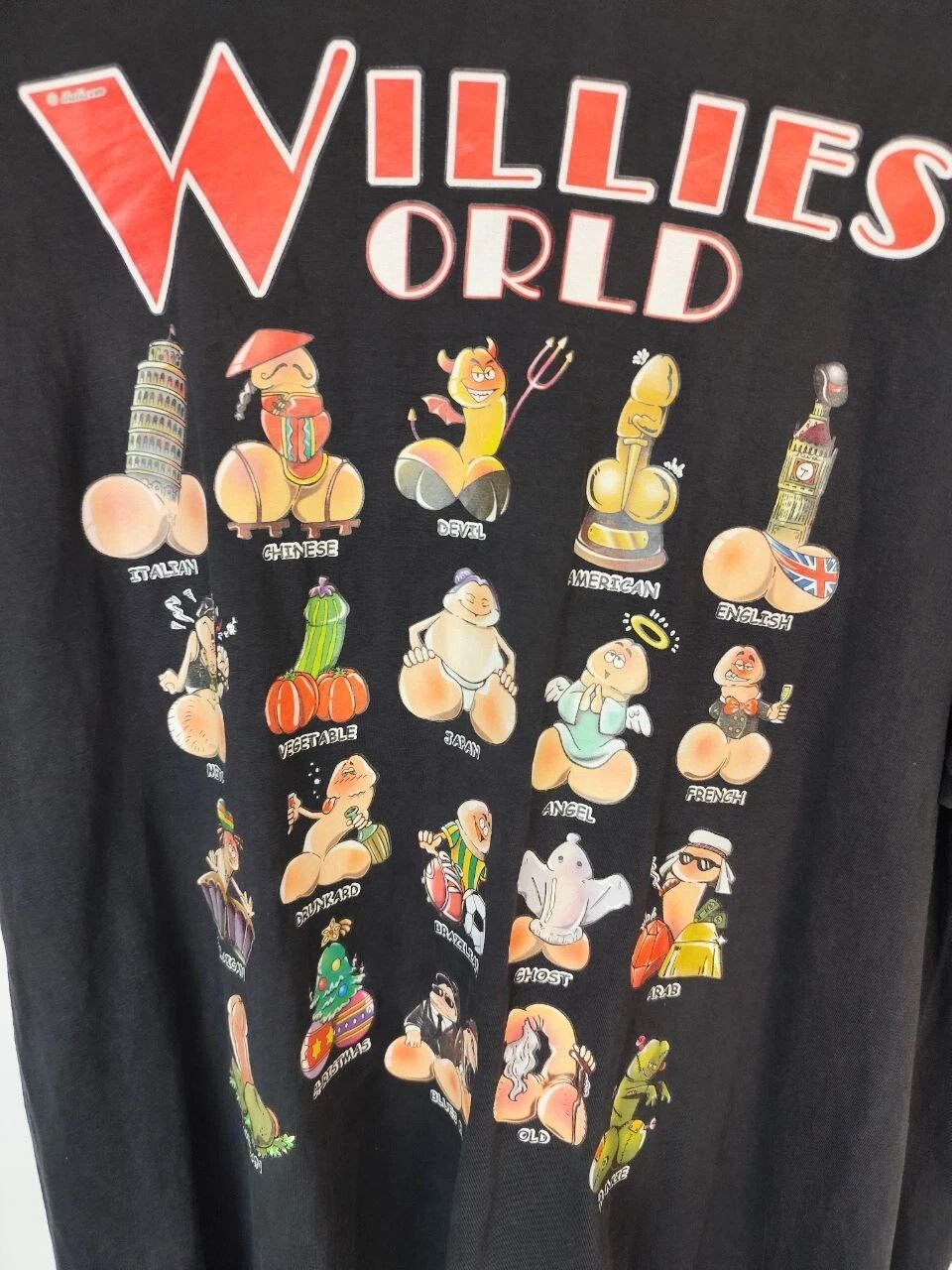 Other Royal Cup Free Time Wear “WILLIE’S WORLD” Crazy T-Shirt M Size US M / EU 48-50 / 2 - 3 Thumbnail