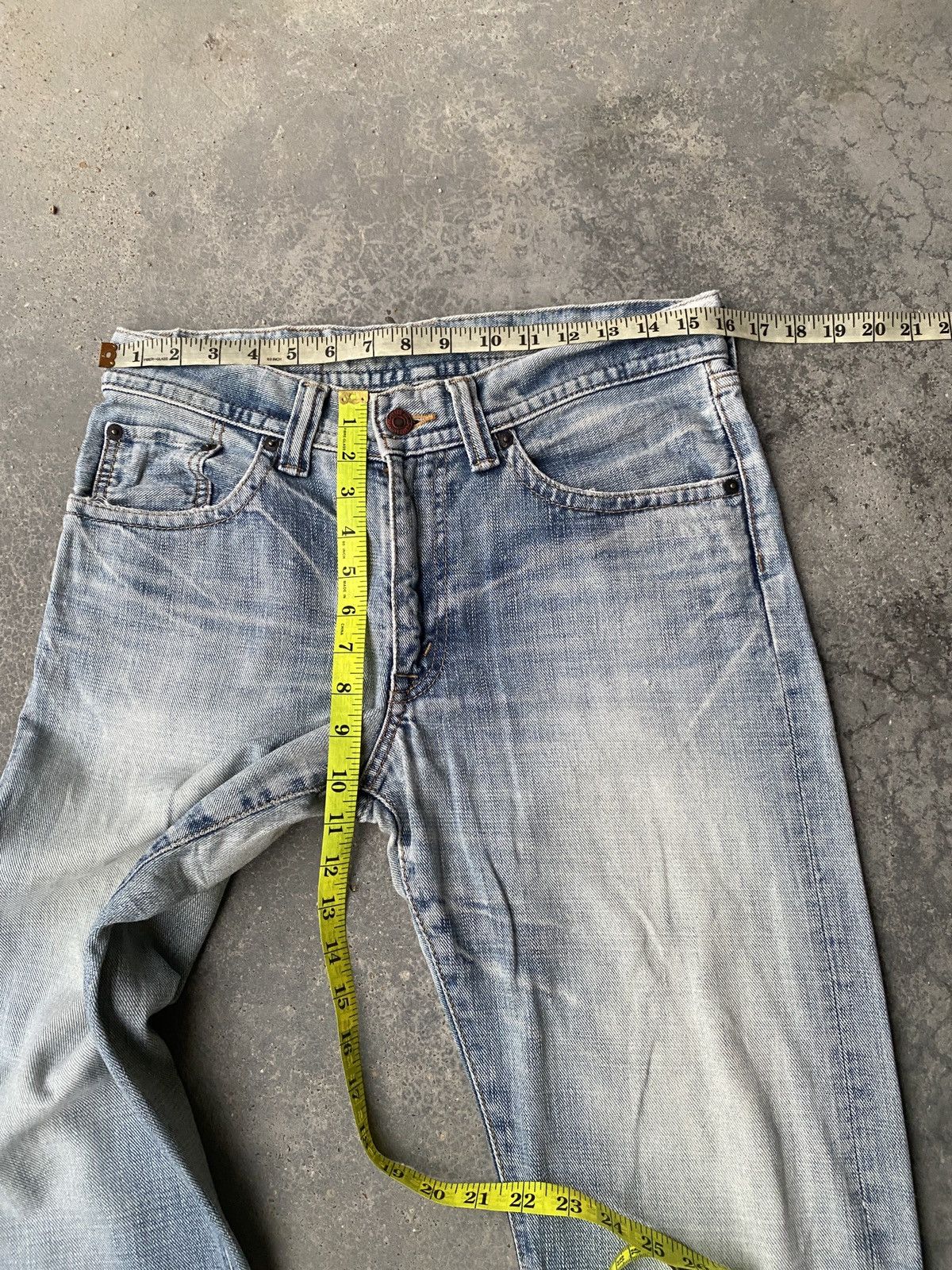 If Six Was Nine × Japanese Brand vintage GL hearts denim pants Size US 31 - 3 Thumbnail