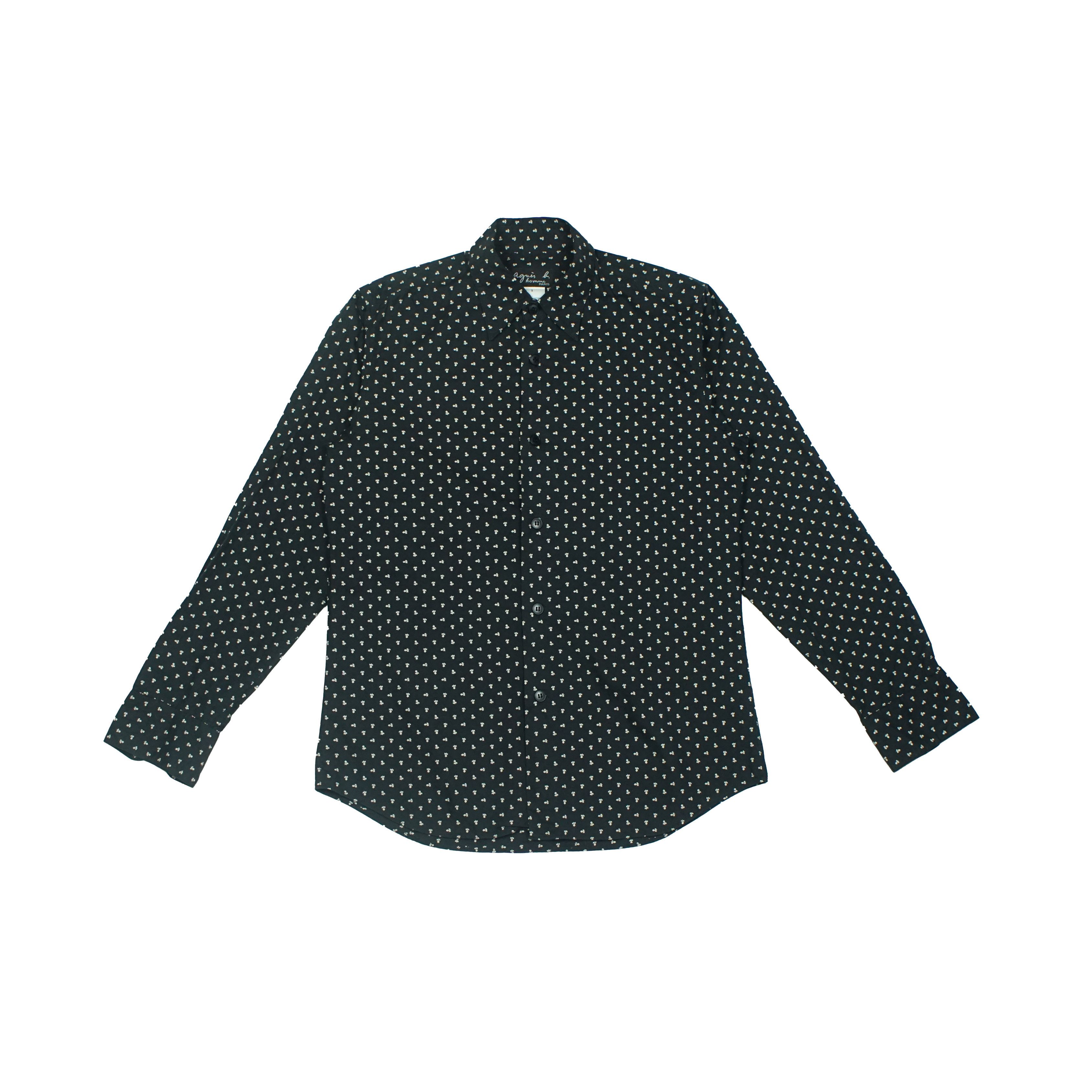 agnes b. *NoTariff Agnes B Homme Pattern LS Shirt Size US M / EU 48-50 / 2 - 1 Thumbnail