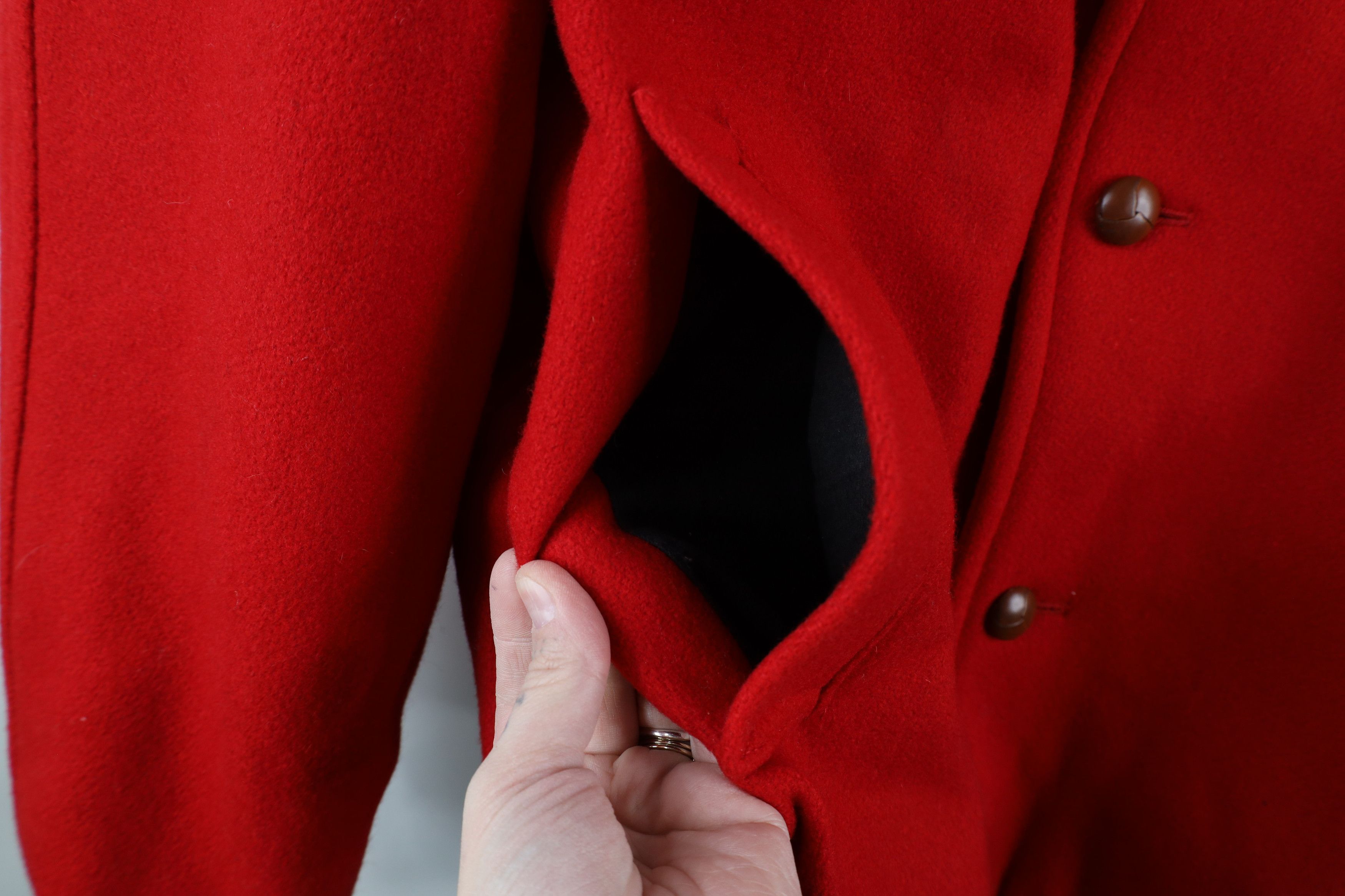 Vintage Vintage 60s Streetwear Lined Wool Shawl Bomber Jacket USA Size US XL / EU 56 / 4 - 4 Thumbnail