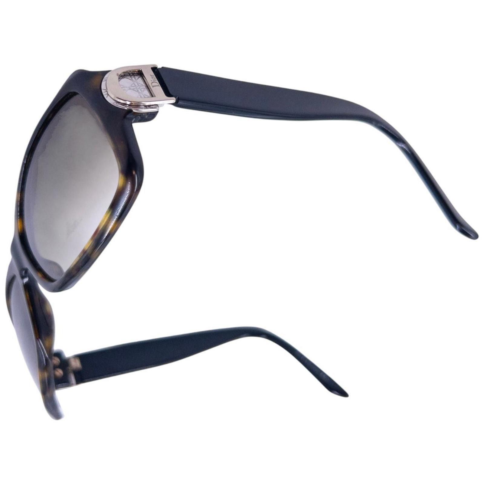 Dior Vintage Dior Tortoise Shell Sunglasses Size ONE SIZE - 4 Thumbnail