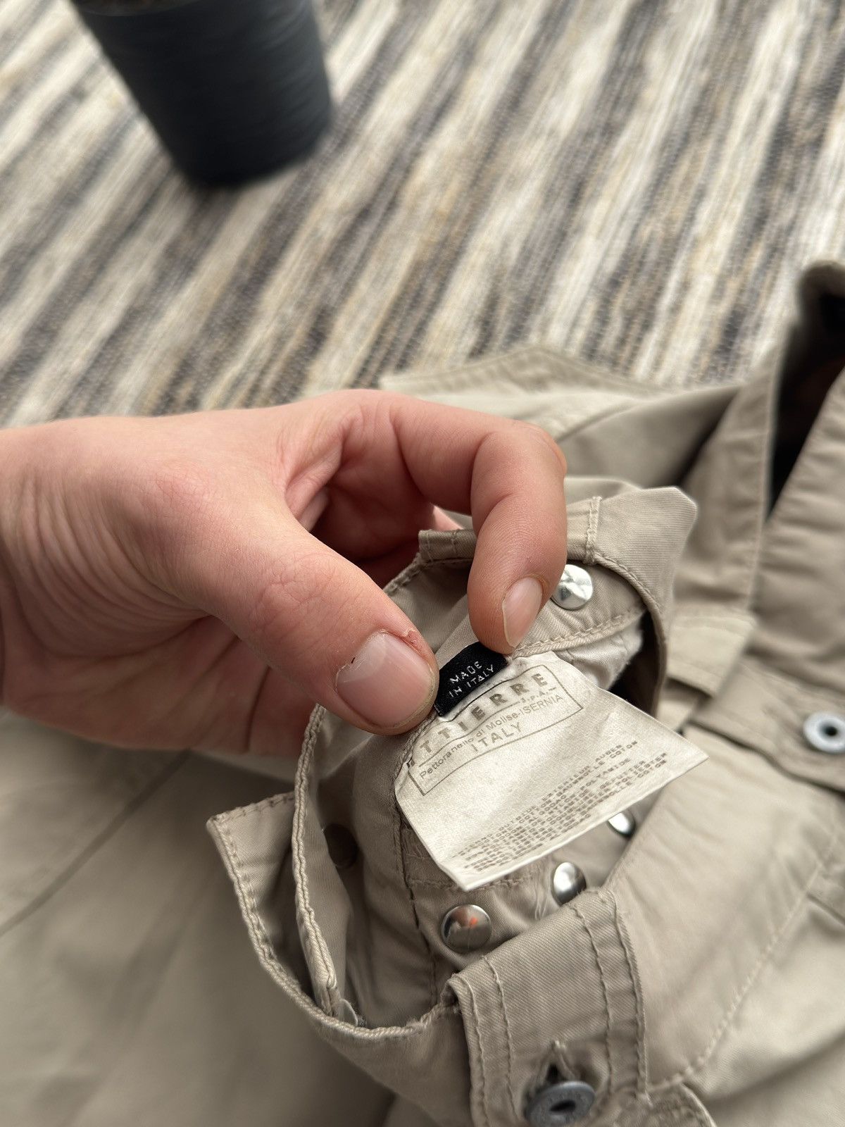 Dolce & Gabbana Vintage Dolce&Gabbana Multi pocket Cargo Y2K Beige Pants Men Size US 32 / EU 48 - 13 Thumbnail