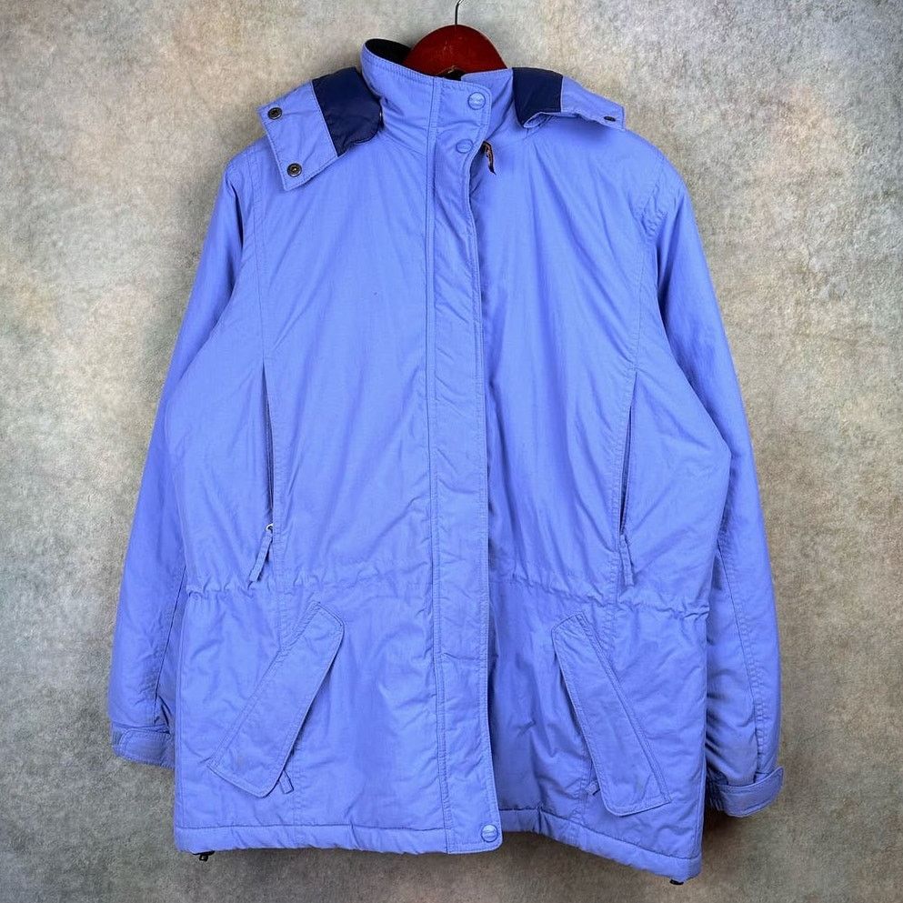 L.L. Bean × Vintage Vintage LL Bean Puffer Jacket Sz M Blue 90s Outdoor Heavy Size M / US 6-8 / IT 42-44 - 1 Thumbnail