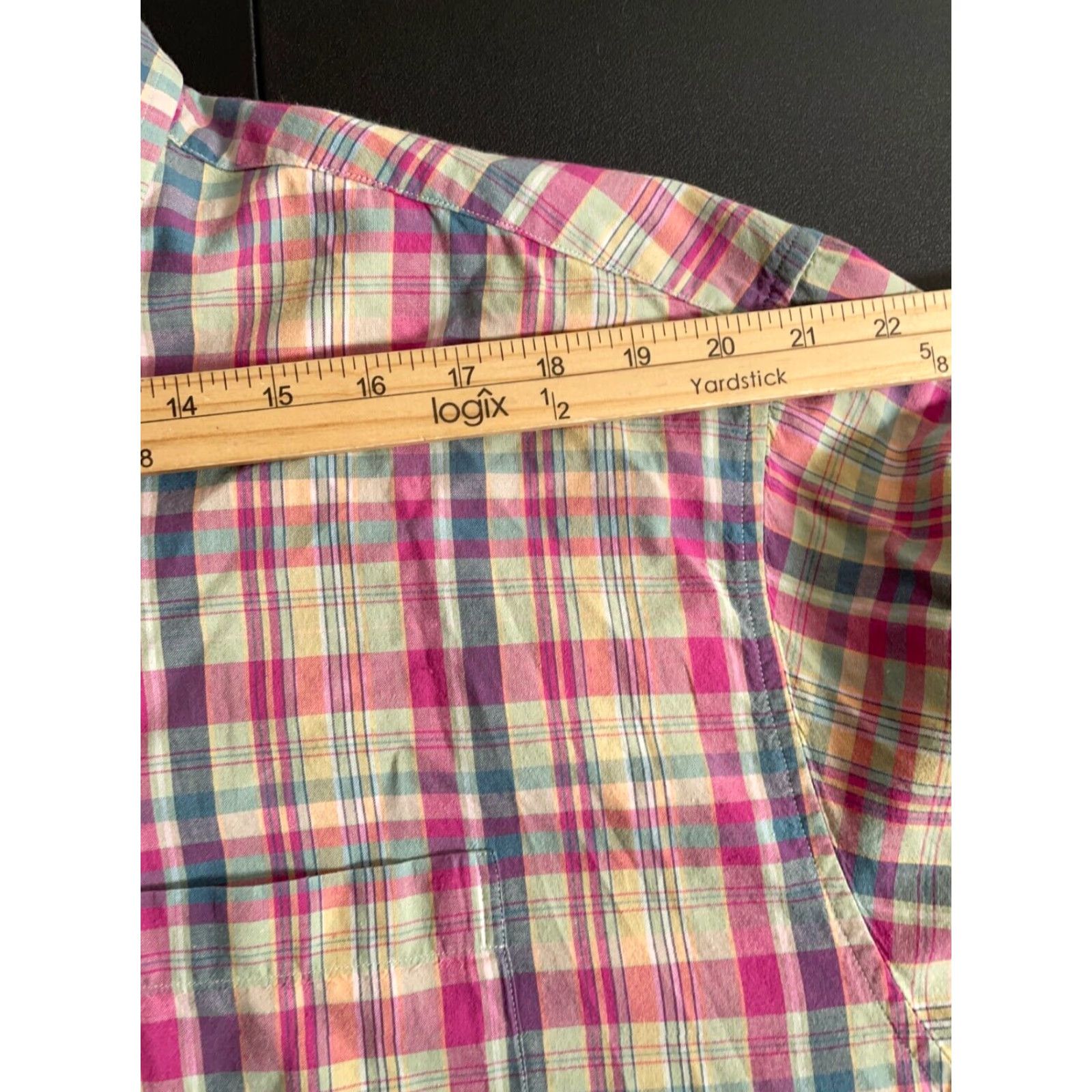 Brooks Brothers Brooks Brothers Shirt Adult 2XL Pink Plaid Button-Down Cotton Casual Colorful Preppy Mens Size US XXL / EU 58 / 5 - 7 Thumbnail