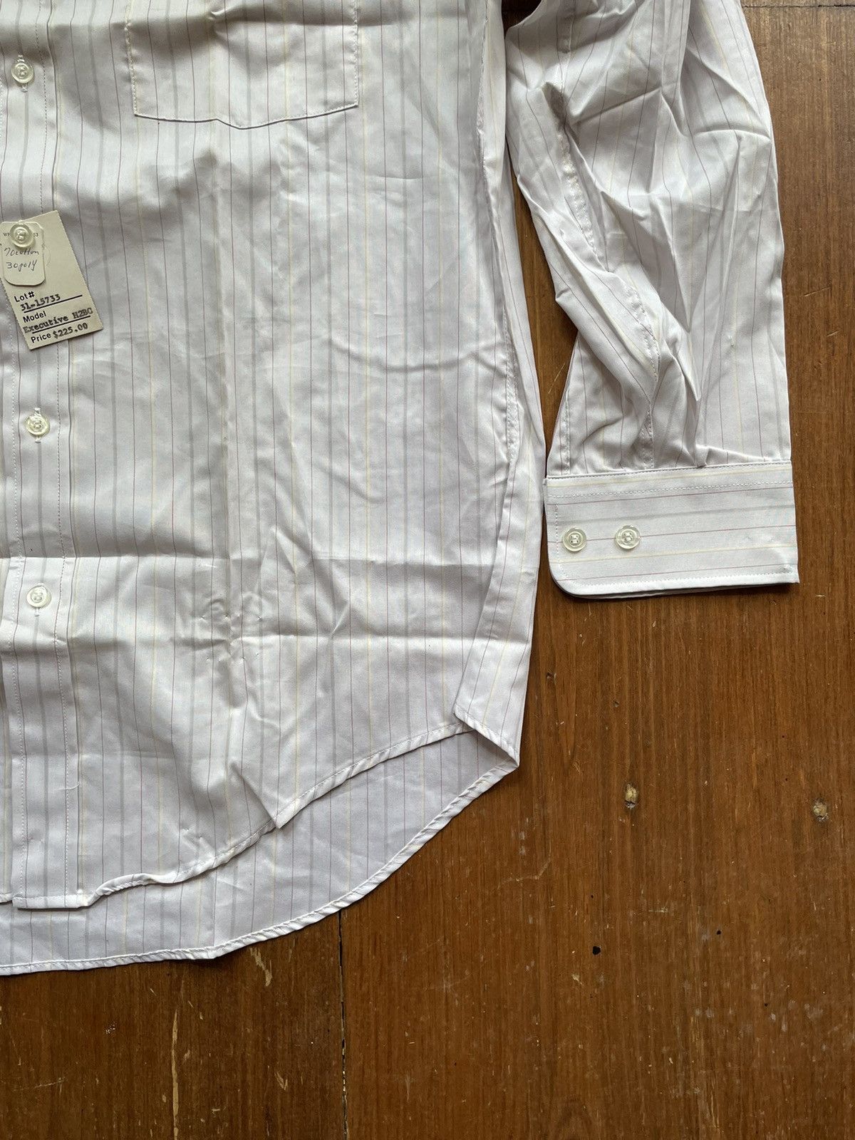 Oscar De La Renta × Vintage Vintage dead stock Oscar de la renta button up custom stripe Size US L / EU 52-54 / 3 - 7 Thumbnail