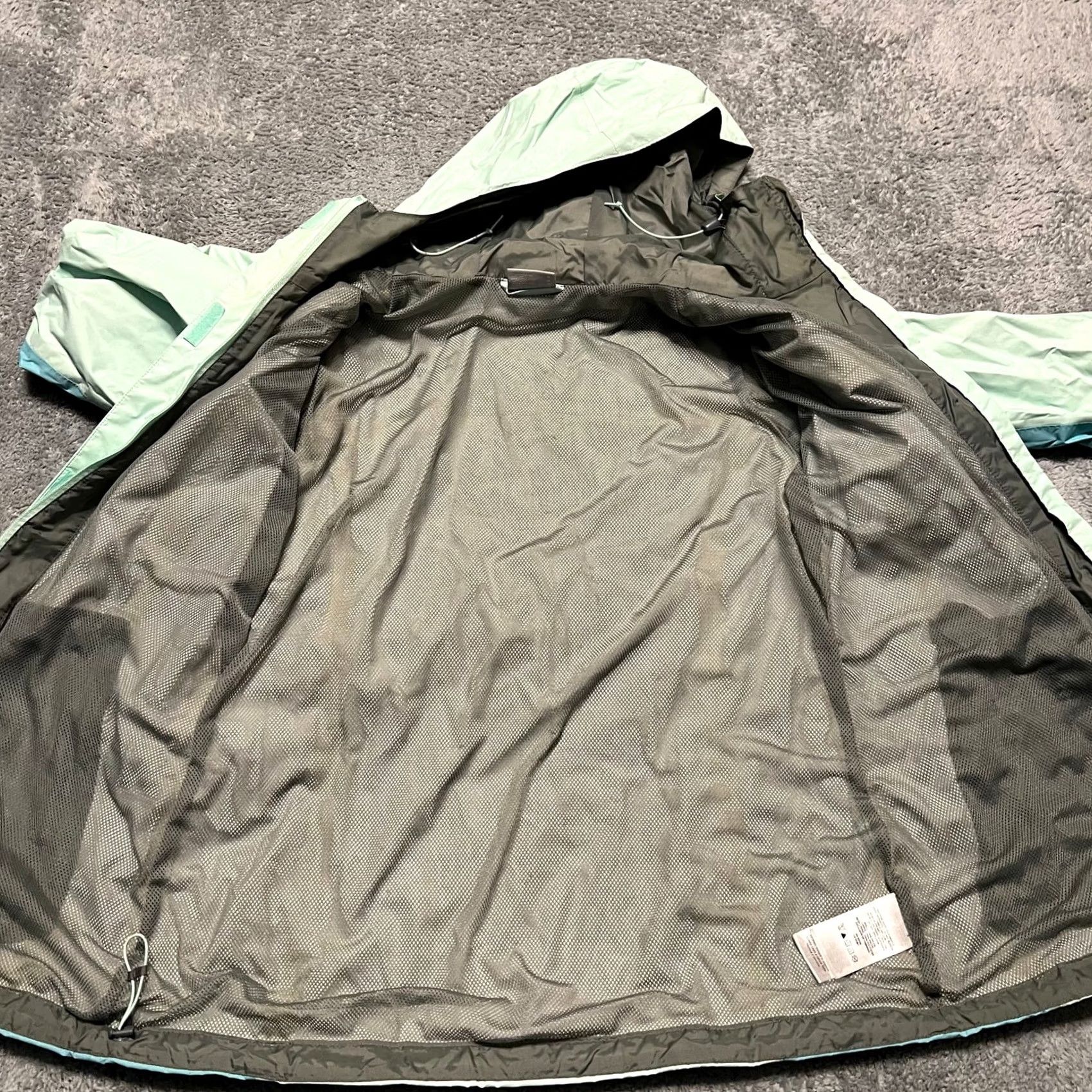 Vintage Columbia Jacket Womens Medium Blue Nylon Rain. coat Hooded Size M / US 6-8 / IT 42-44 - 4 Thumbnail