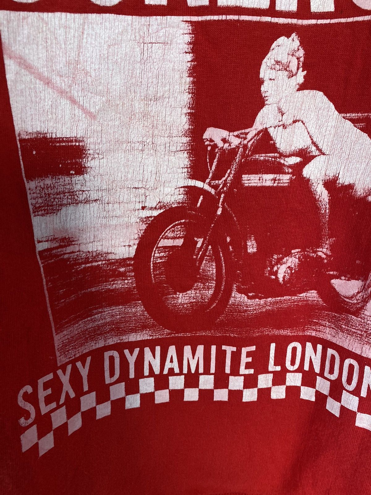 Japanese Brand 1990s Sexy Dynamite London Punk Girl Rider naked Size US M / EU 48-50 / 2 - 4 Thumbnail