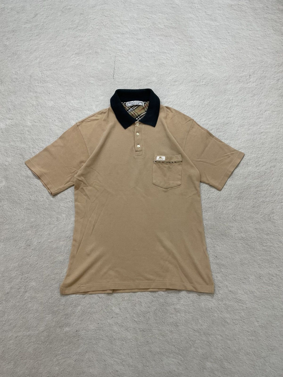 Japanese Brand Burberry Vintage Polo Shirt Nova Check Streetwear Hysteric Size US M / EU 48-50 / 2 - 1 Thumbnail