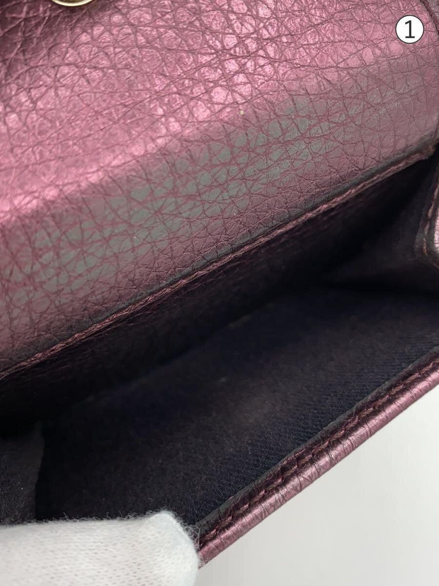 Vivienne Westwood Vivienne Westwood Plain Bi-Fold Wallet Purple Size ONE SIZE - 6 Thumbnail