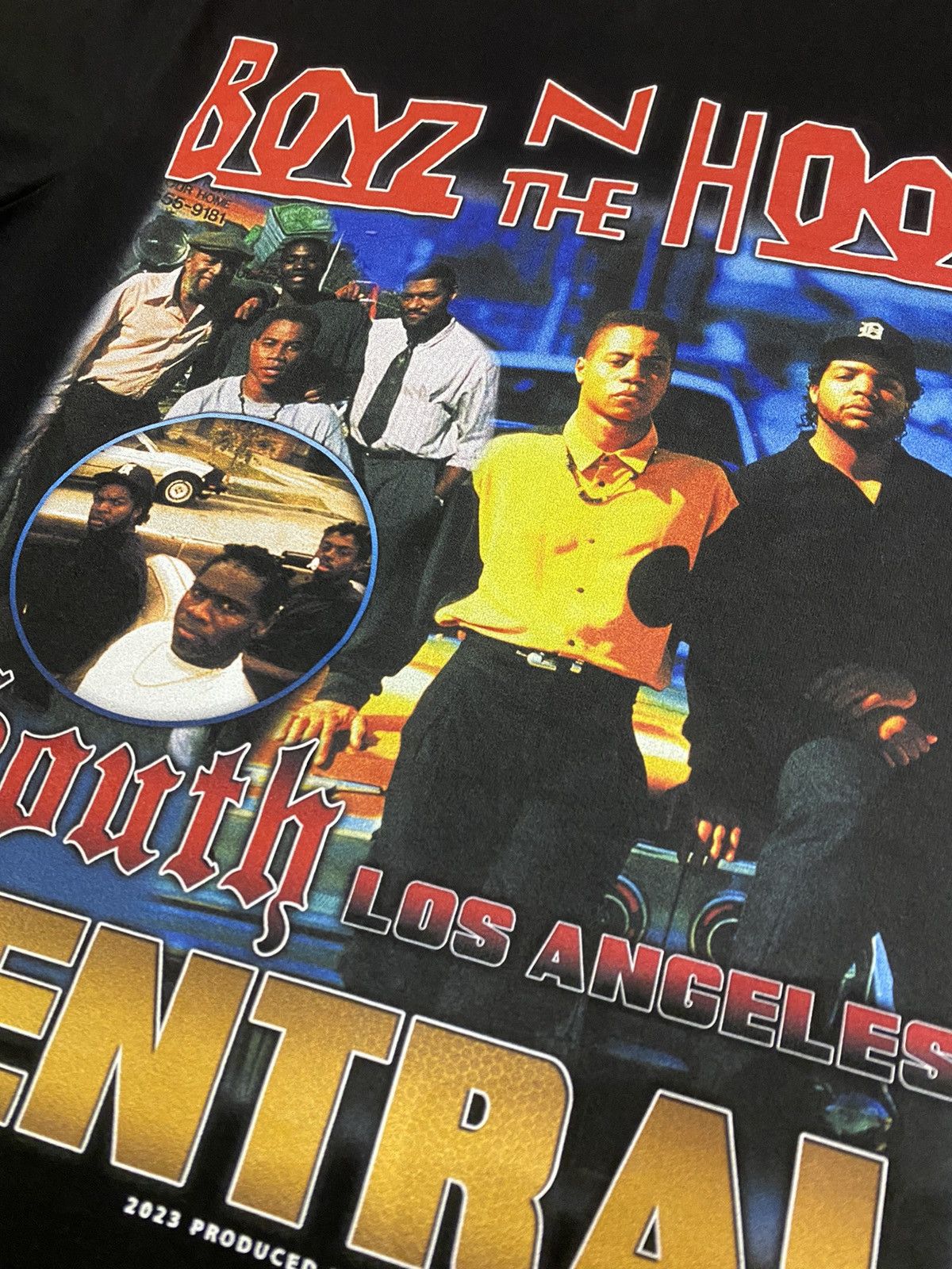Rap Tees Boys n The Hood Raptees Size US L / EU 52-54 / 3 - 2 Thumbnail