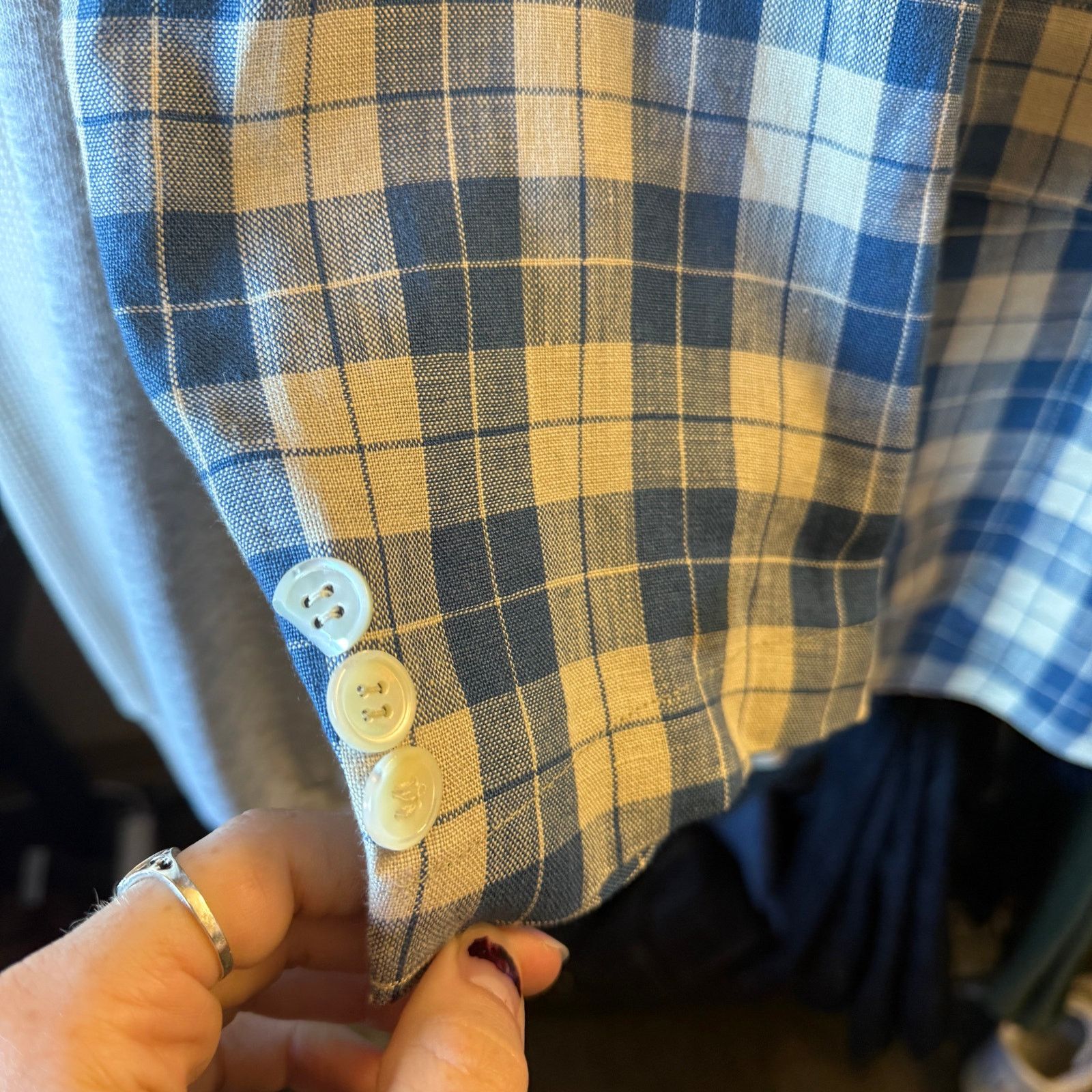 RRL Ralph Lauren RRL Plaid Blazer Size L / US 10 / IT 46 - 6 Thumbnail