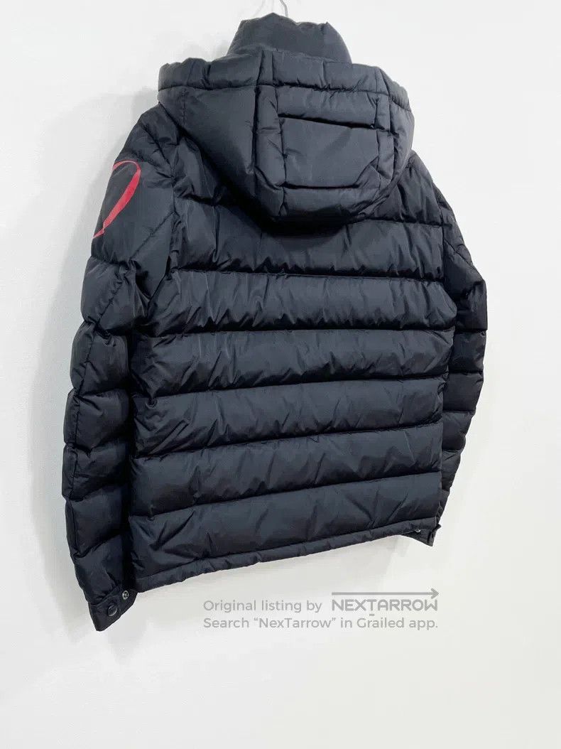 Valentino Valentino Letter print men's hooded down jacket Size US XL / EU 56 / 4 - 5 Thumbnail