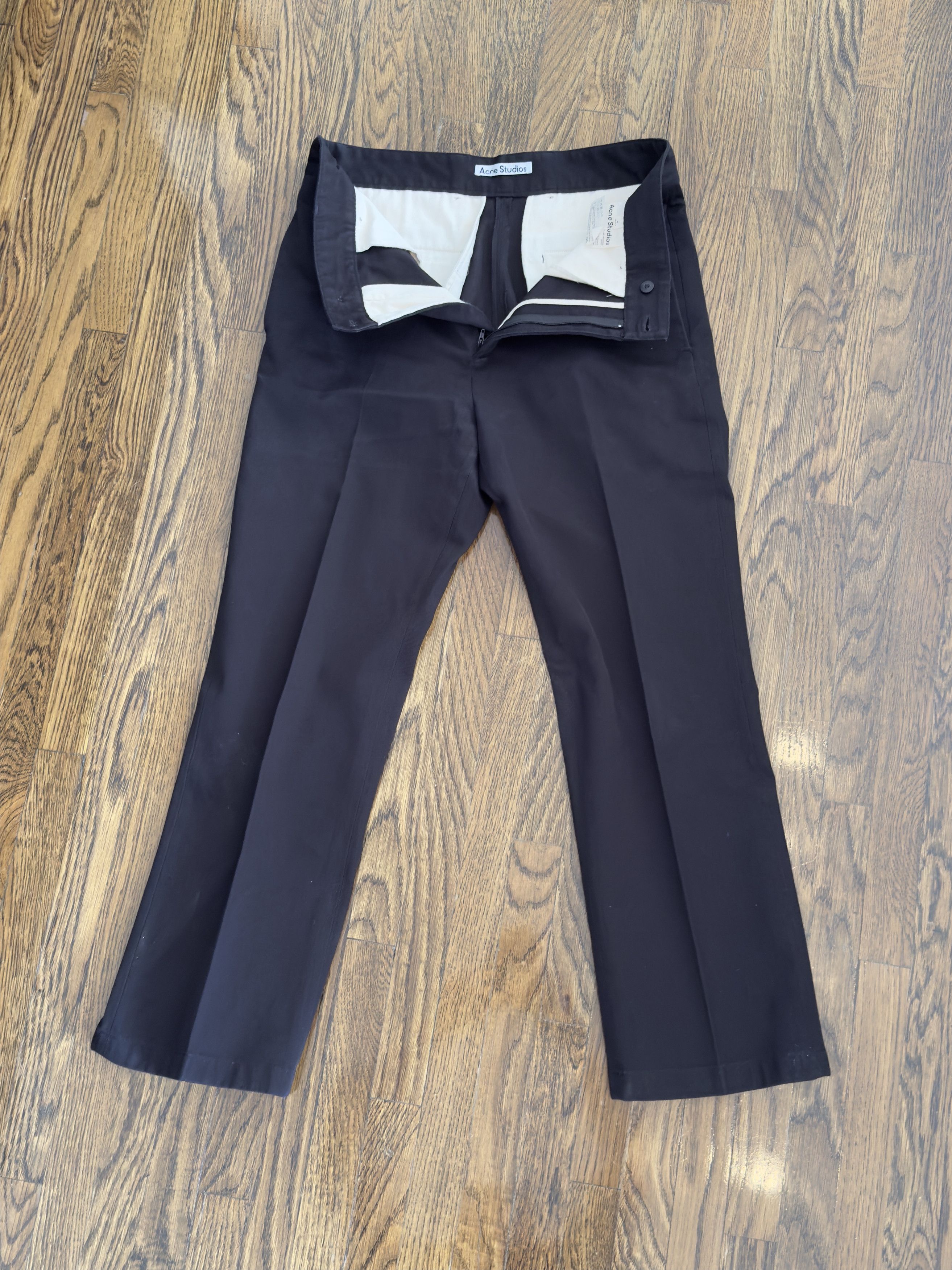Acne Studios Twill Trousers Size US 32 / EU 48 - 6 Thumbnail