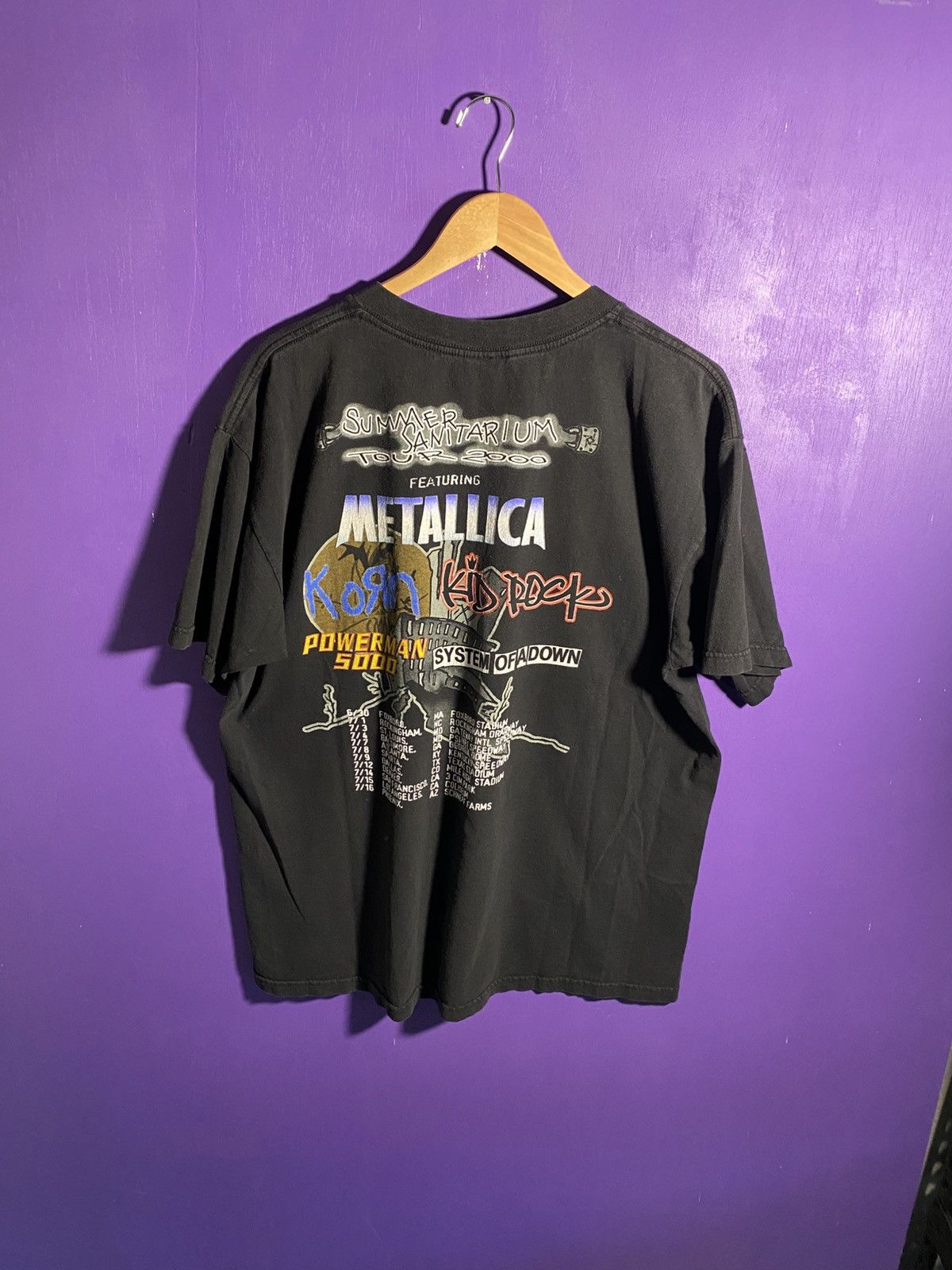 Band Tees Vintage 2000 summer sanitarium bands tour tee Size US XL / EU 56 / 4 - 2 Thumbnail