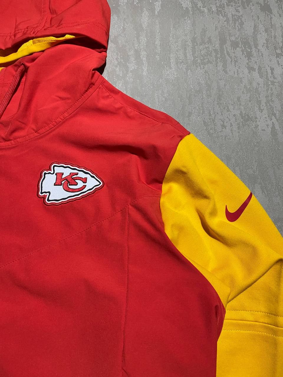 NFL × Nike Mens Nike Kansas City Chiefs Coaches Jacket XXL Size US XXL / EU 58 / 5 - 4 Thumbnail
