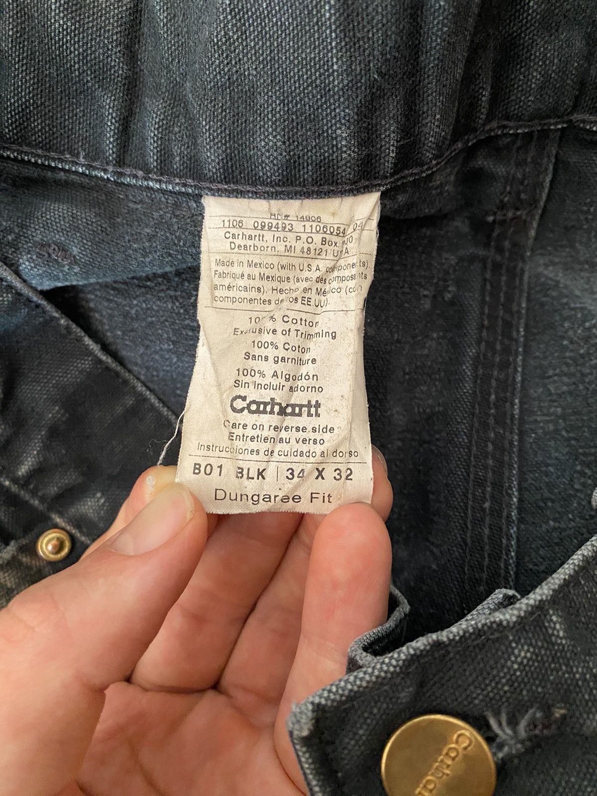 Carhartt × Vintage Vintage Carhartt double knees Size US 33 - 5 Thumbnail