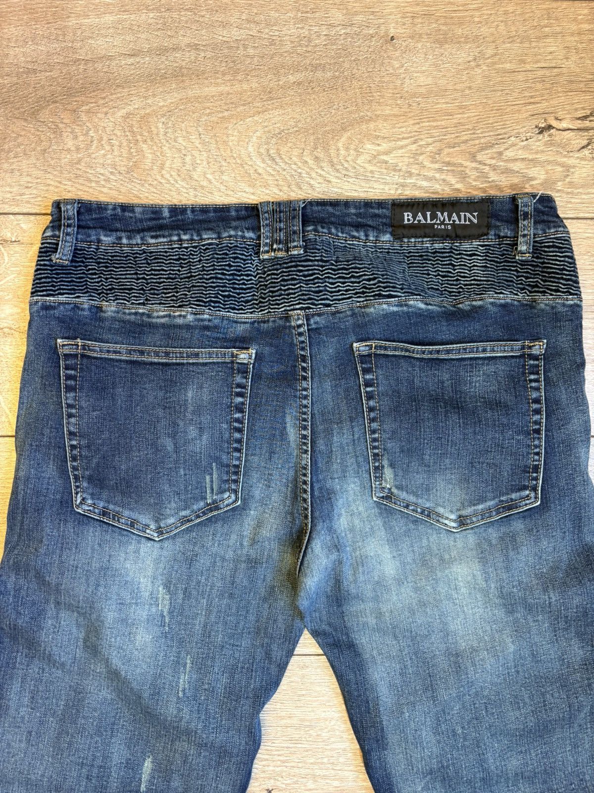 Balmain Balmain biker jeans Size US 33 - 6 Thumbnail