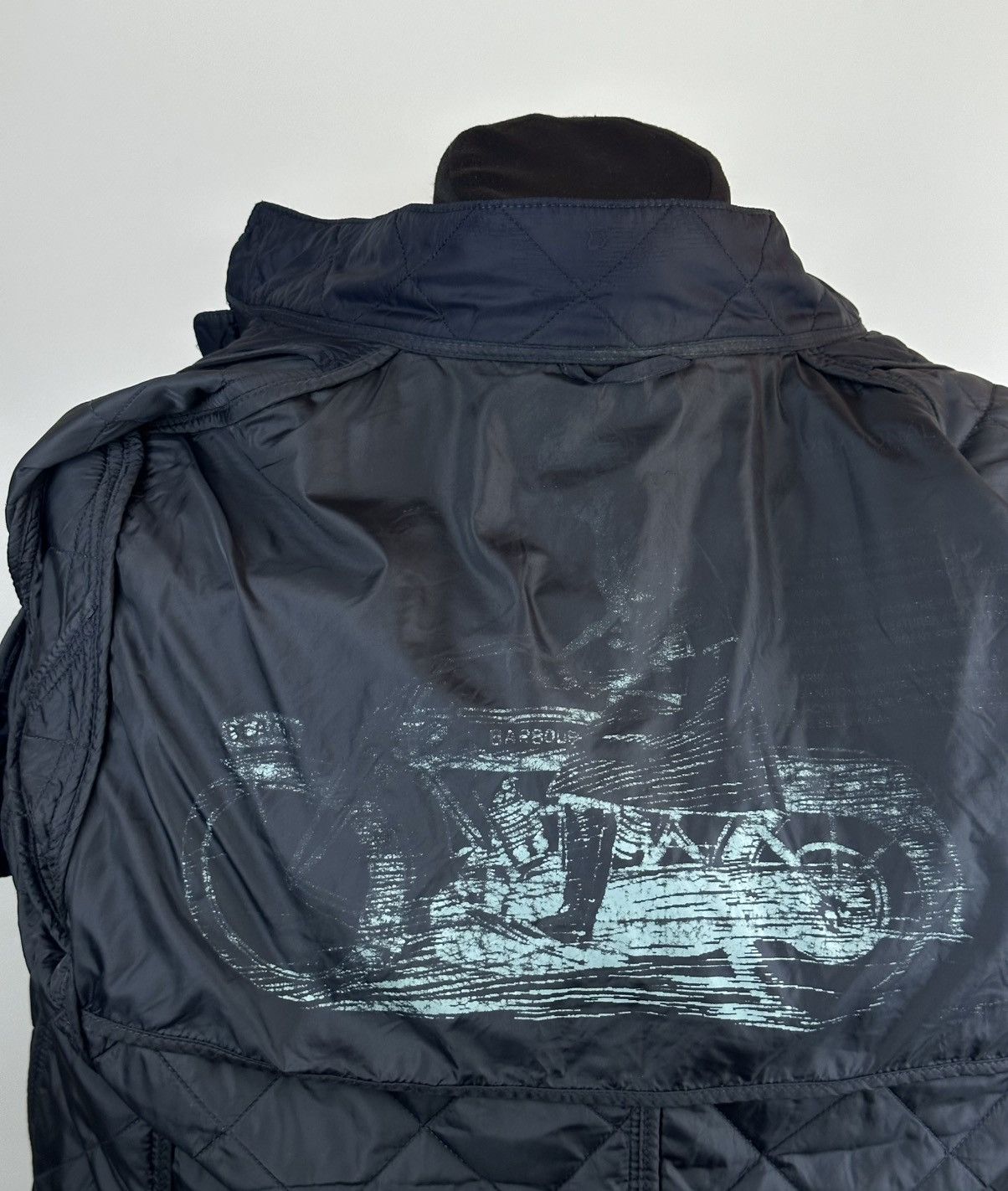 Barbour Barbour International Ariel Men’s Quilted Jacket Size L Navy Size US L / EU 52-54 / 3 - 7 Thumbnail