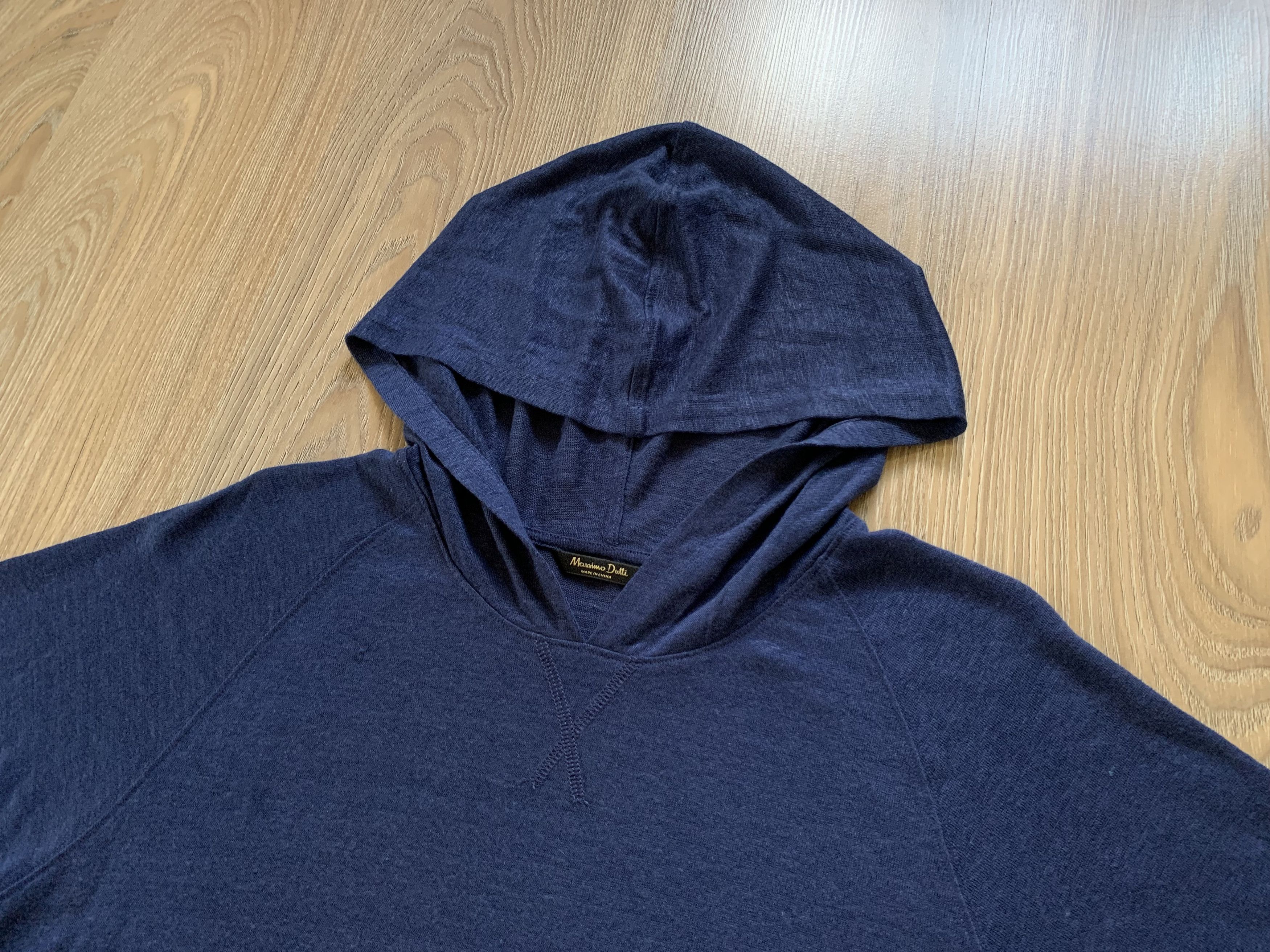 Massimo Dutti Massimo Dutti Linen T-Shirt With Hood Size US M / EU 48-50 / 2 - 4 Thumbnail
