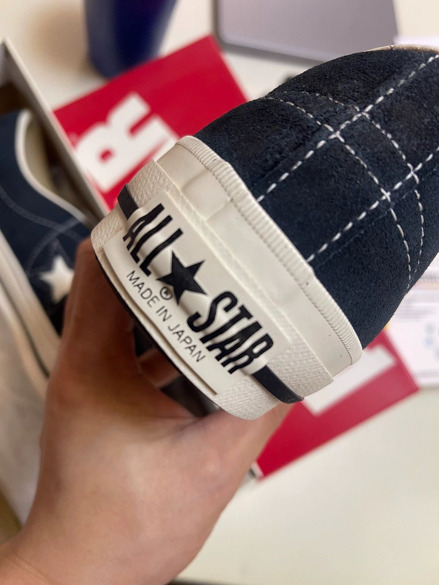 Converse CONVERSE ONE STAR J Navy 8 BNIB Size US 8 / EU 41 - 5 Thumbnail