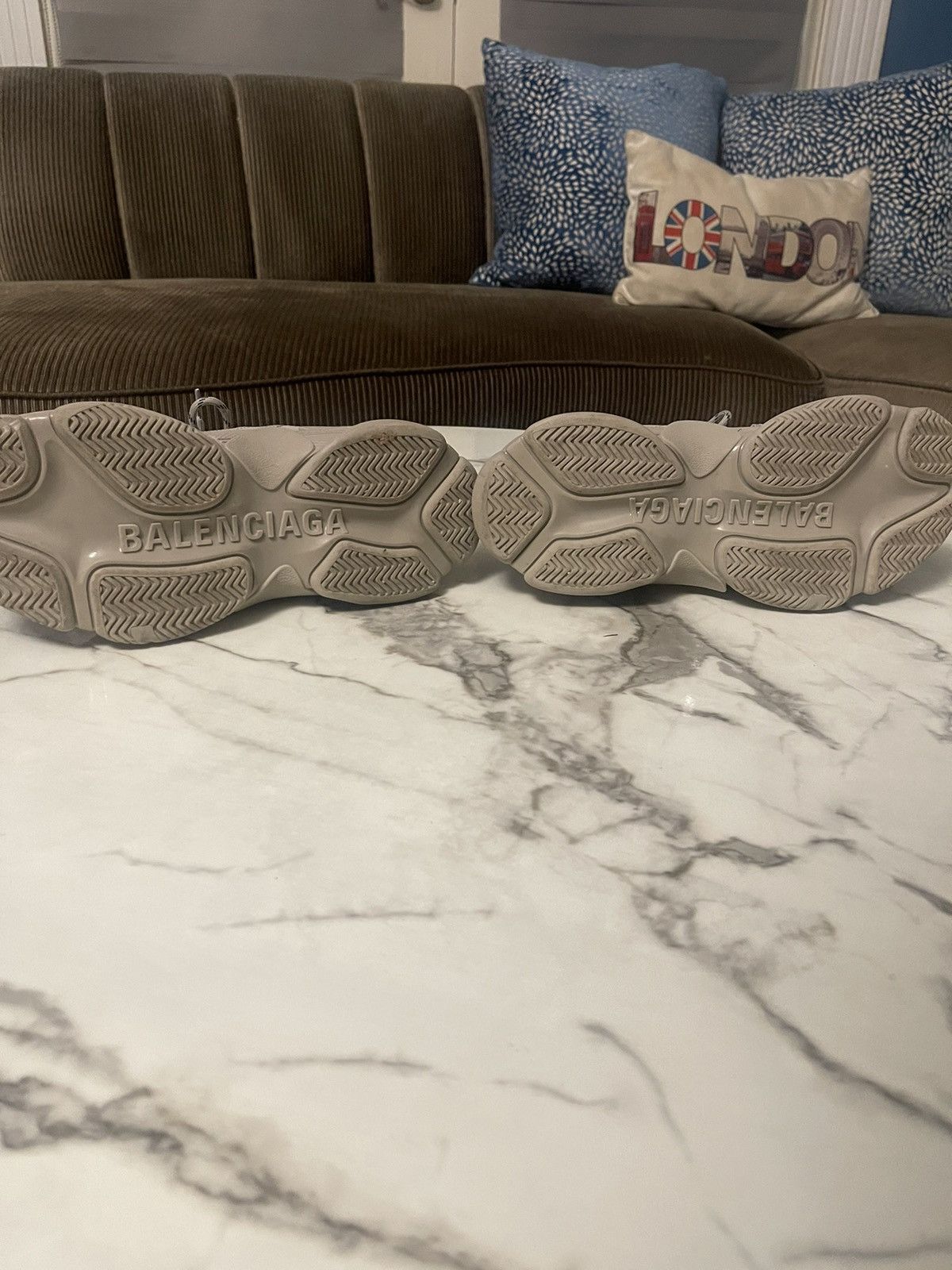 Balenciaga Balenciaga Triple S Grey All Over Size US 8 / EU 41 - 6 Thumbnail