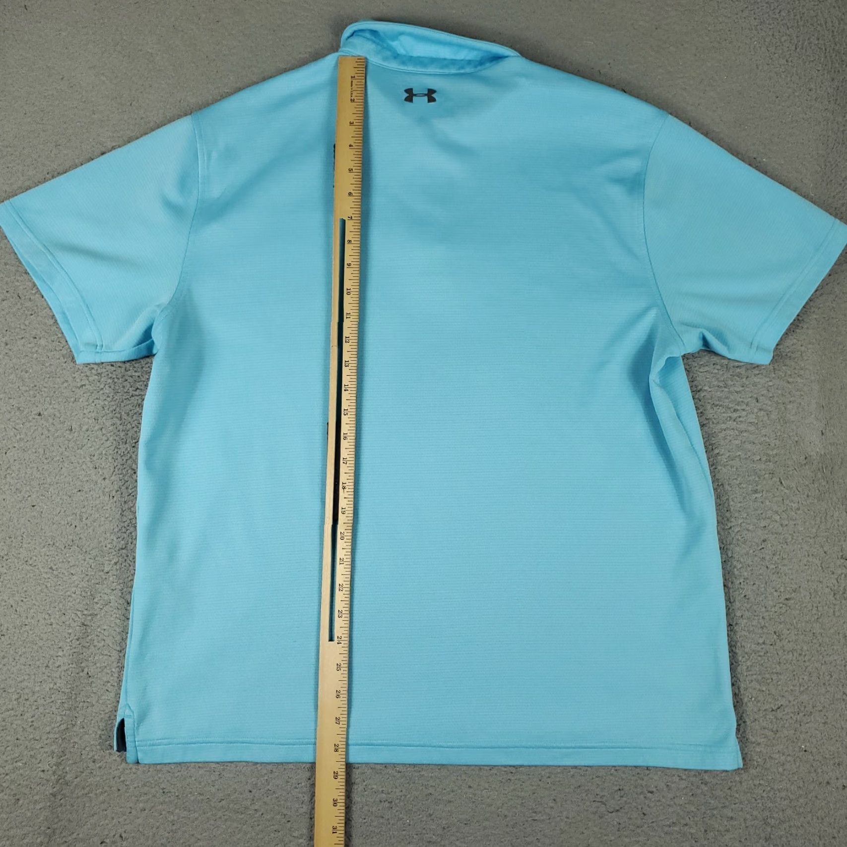 Under Armour Under Armour Polo Shirt Mens XL Light Blue Golf Casual Short Sleeve Polo Shirt Mens XL Blue Golf Casual Short Sleeve Under Armour Polo Shirt Size US XL / EU 56 / 4 - 4 Thumbnail