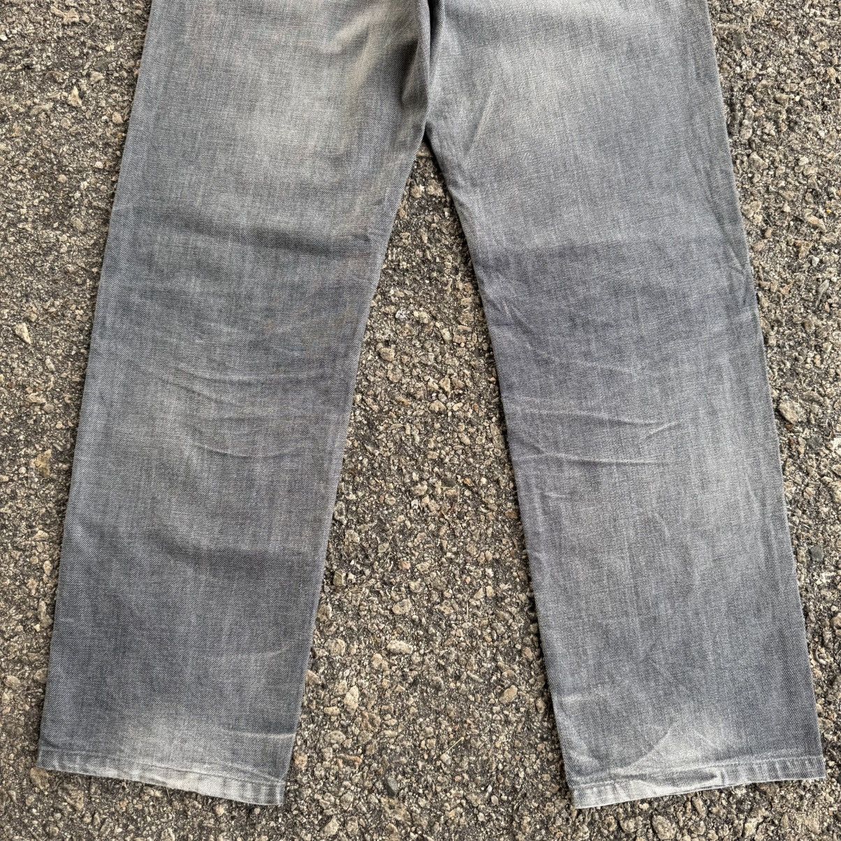 Japanese Brand W30 Vintage Japanese Faded Black Denim Jean Pants Size US 30 / EU 46 - 10 Thumbnail