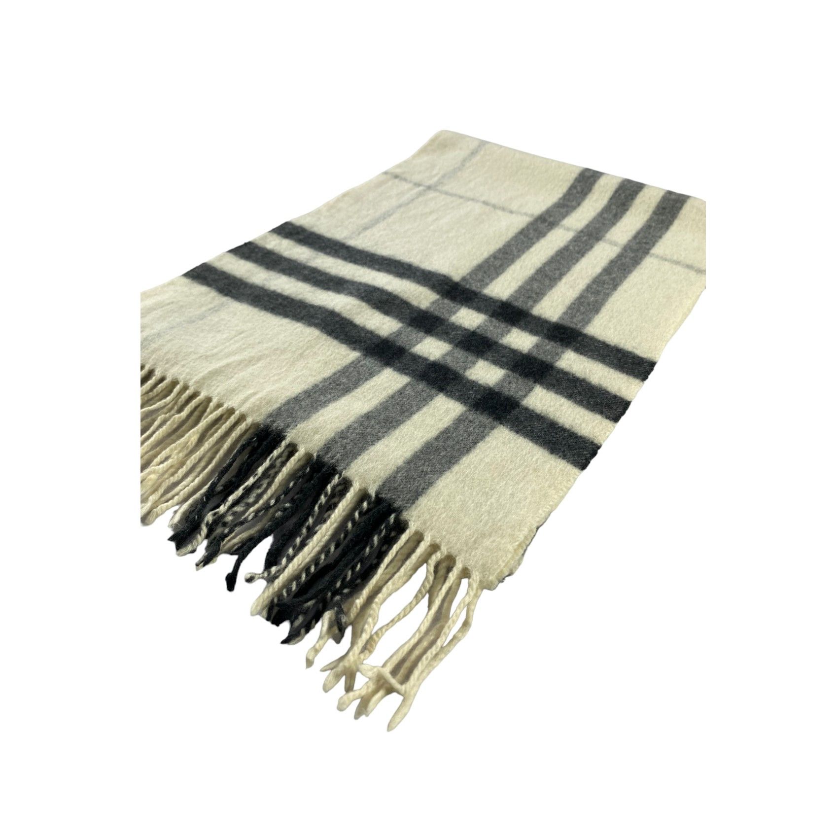 Burberry × Vintage Burberry Scarf / Muffler / Neckwear - WW1573 Size ONE SIZE - 4 Thumbnail