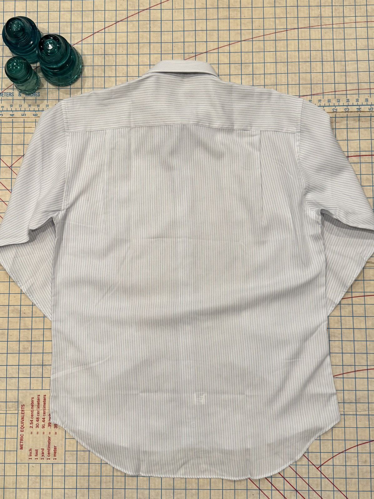 Givenchy NWT Vintage Givenchy Monsieur Vertical Striped Button Up 16 Size US XL / EU 56 / 4 - 11 Thumbnail