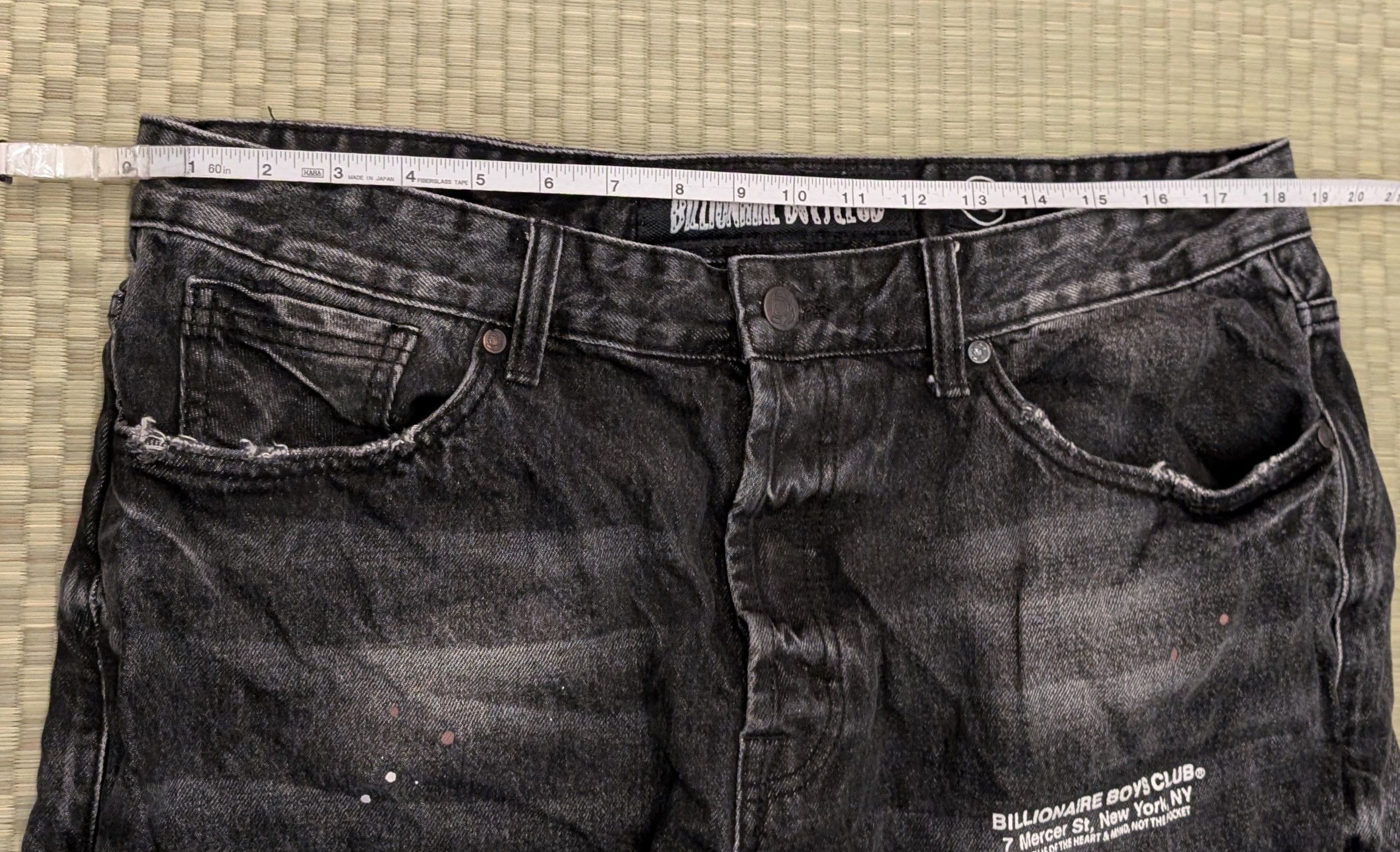 Billionaire Boys Club Billionaire Boys Club BB Dark Rider Heart Fit Jeans Size US 38 / EU 54 - 8 Thumbnail